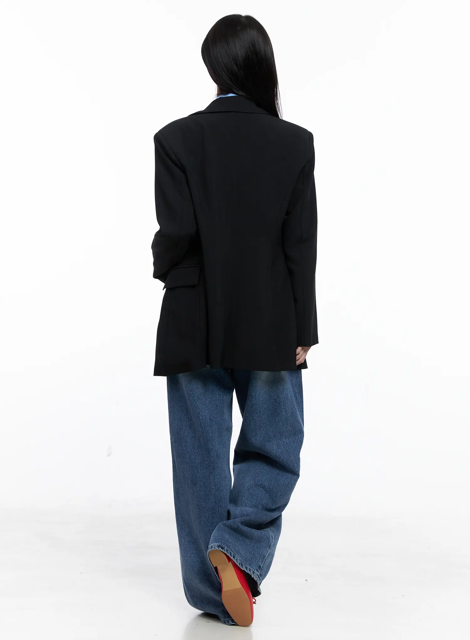 Chic Oversized Blazer CS519 - Image 9