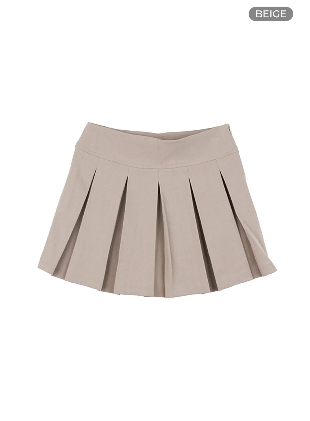 Chic Pleat Detail Mini Skirt CS412 - Image 9