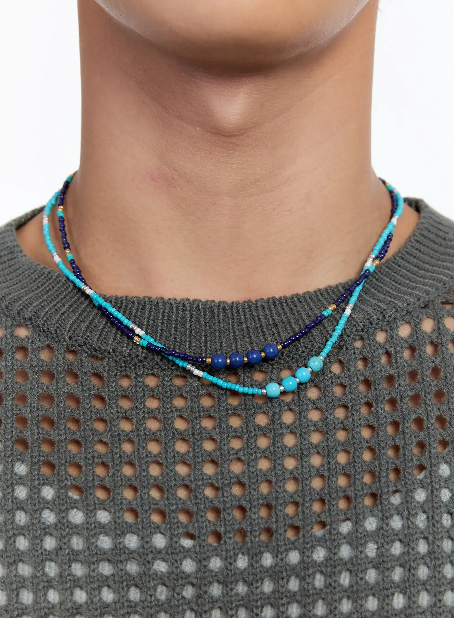 Chich Beaded Necklace IS529 - Image 7