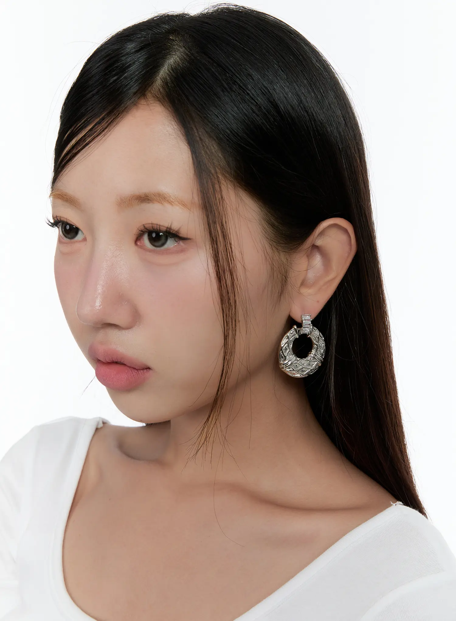 Chunky Boho Hoop Earrings CS518 - Image 3