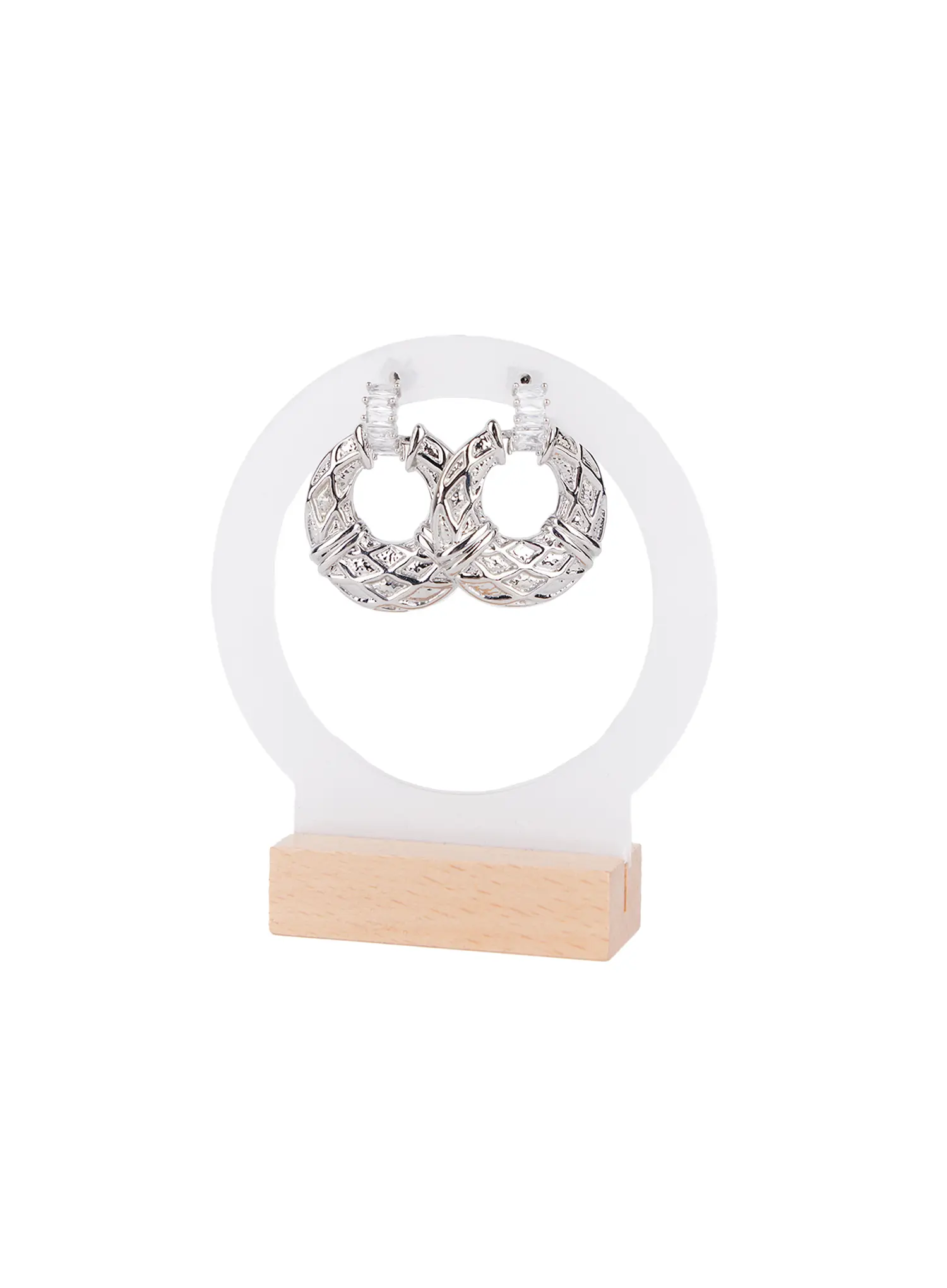 Chunky Boho Hoop Earrings CS518 - Image 6