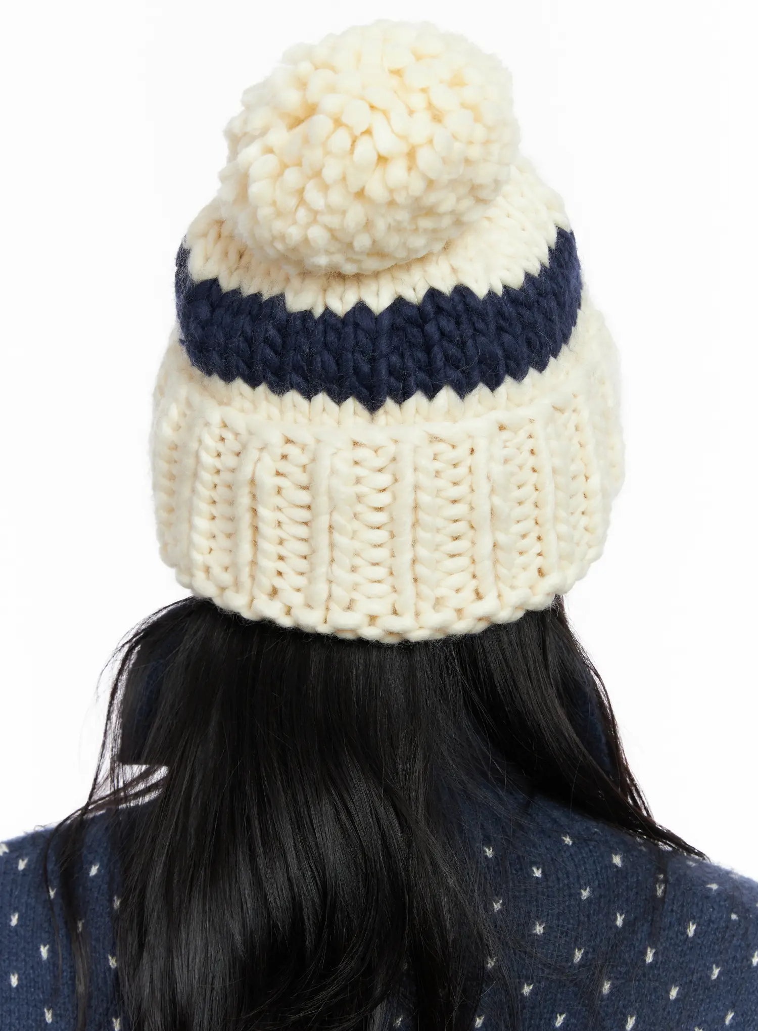 Chunky Knit Beanie CO524 - Image 6