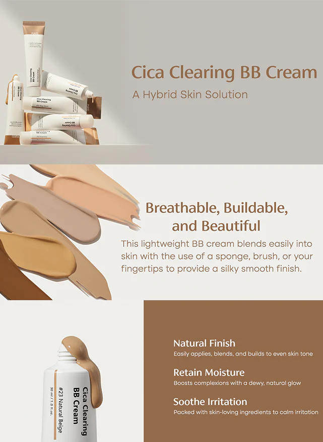 Cica Clearing BB Cream (30ml) - Image 2