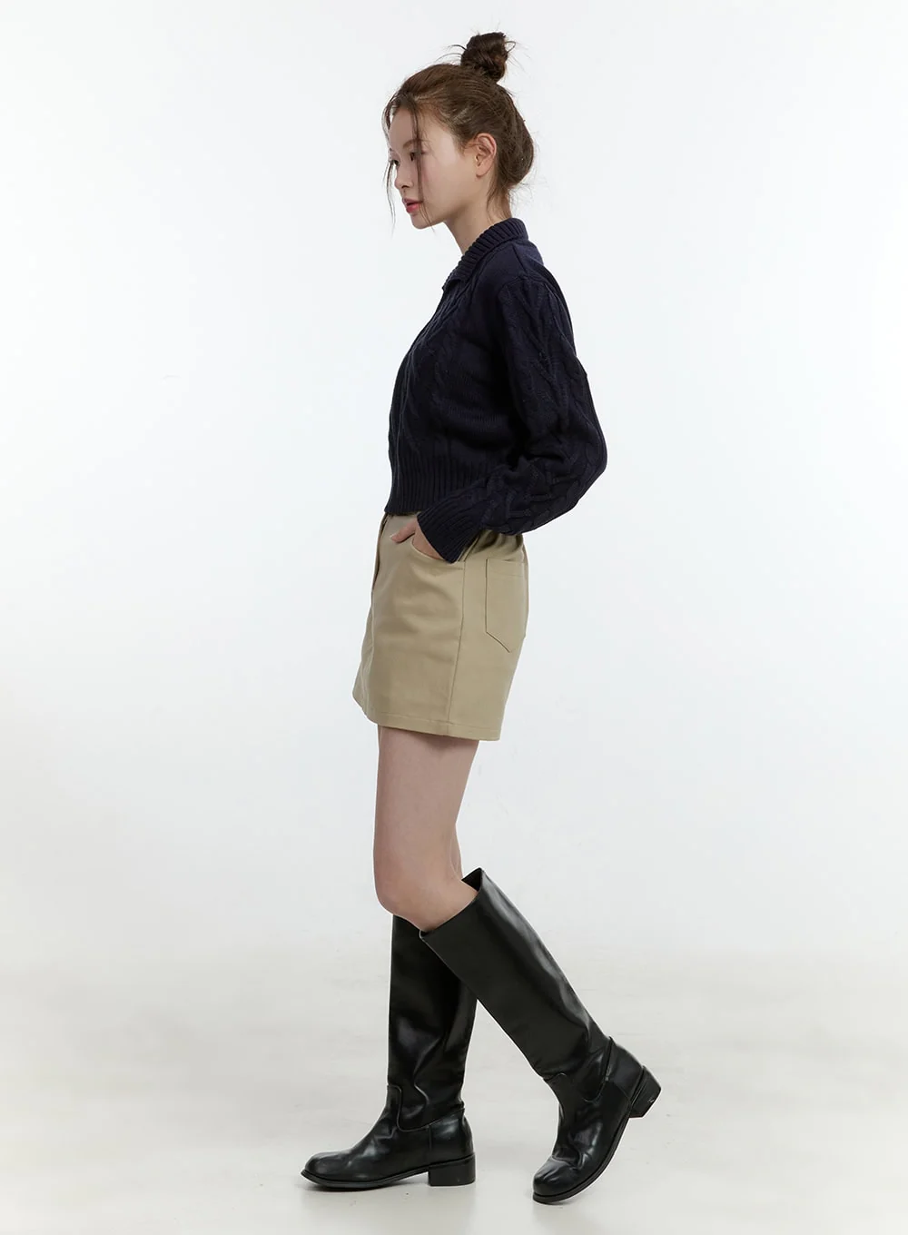 Classic A-Line Mini Skirt CF504 - Image 4