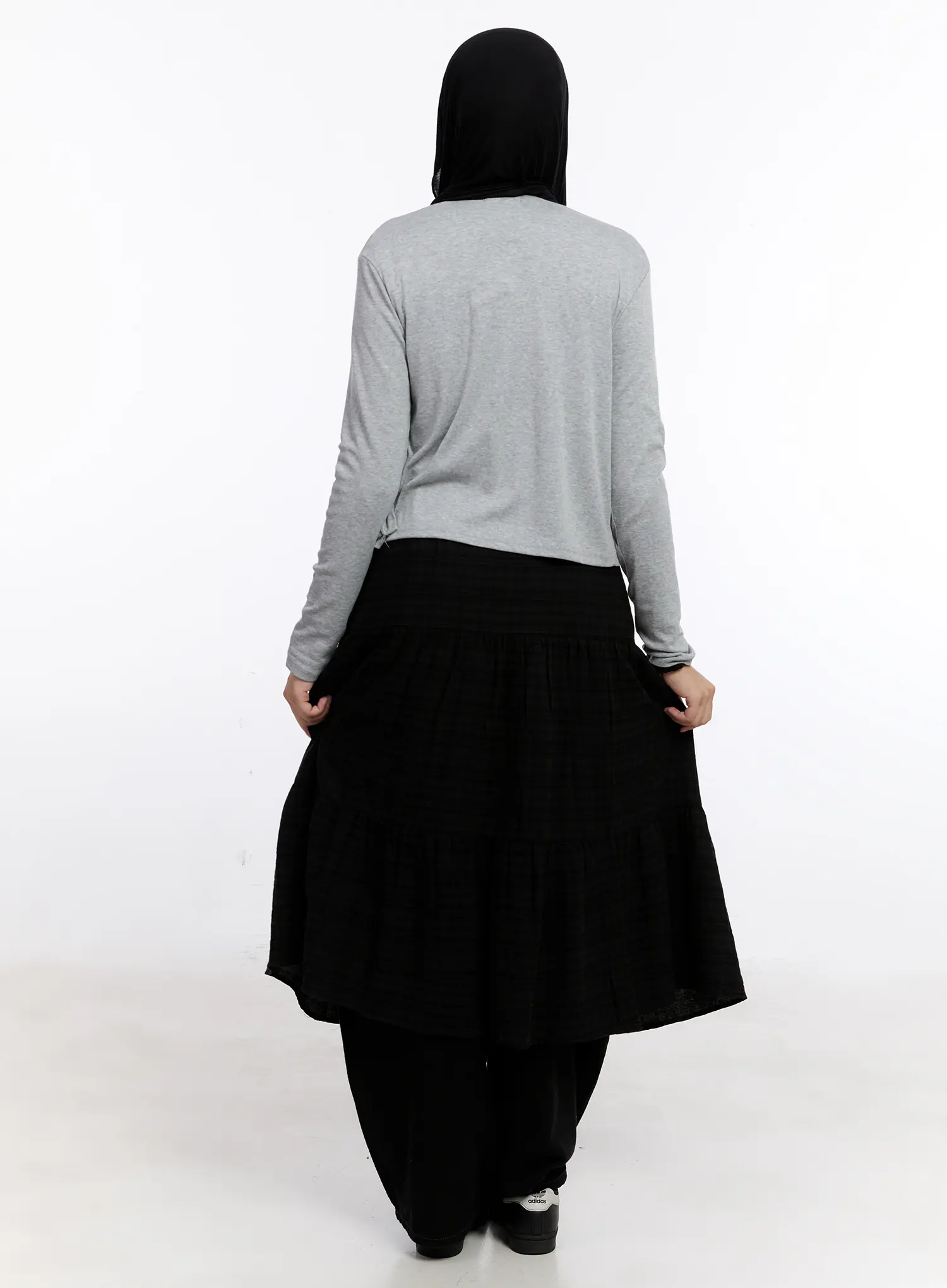 Classic Button-Up Long Sleeve Cardigan CS524 - Image 4