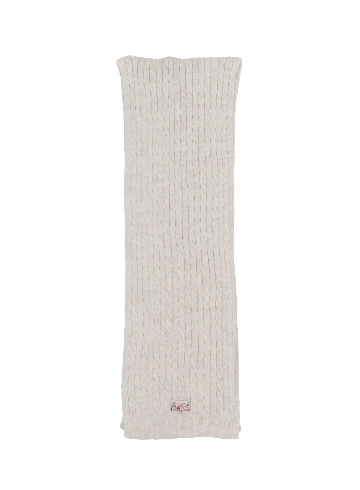 Classic Cable Knit Scarf IN510 - Image 6
