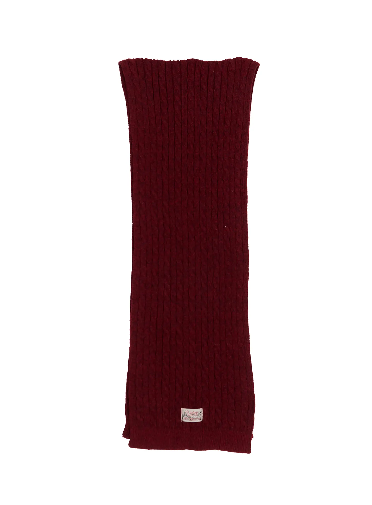 Classic Cable Knit Scarf IN510 - Image 8