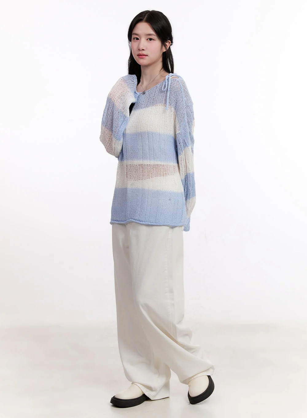 Classic Cotton Straight-Leg Pants CM527 - Image 4