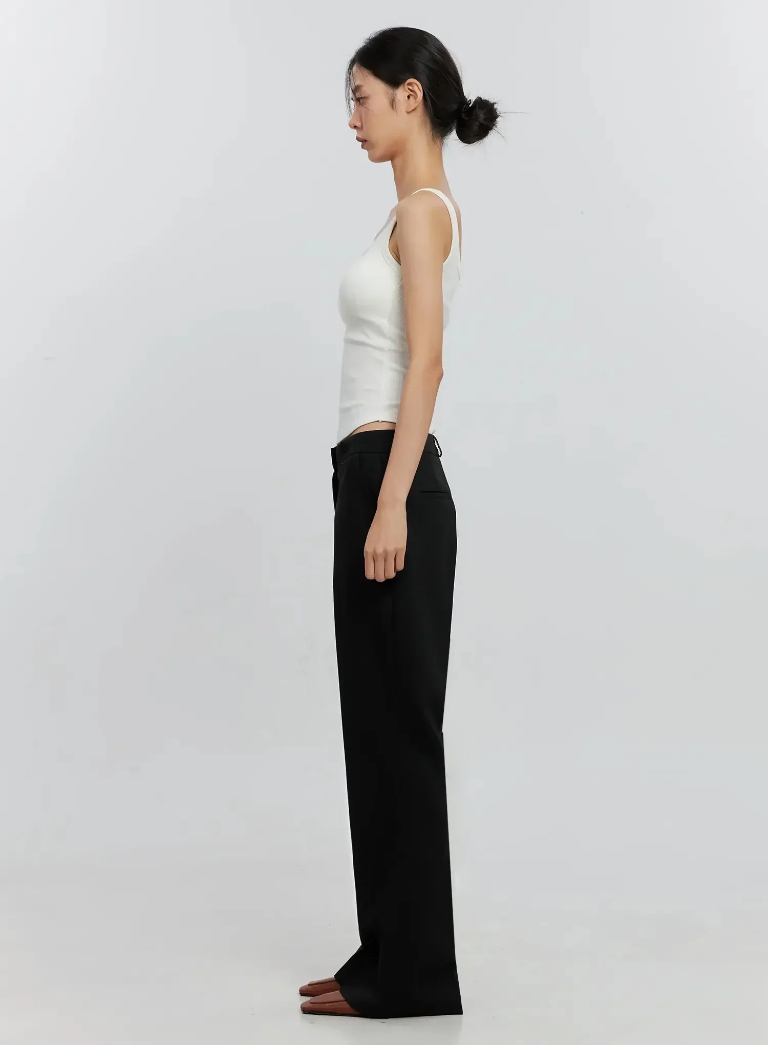 Classic Flared Slacks IS516 - Image 12