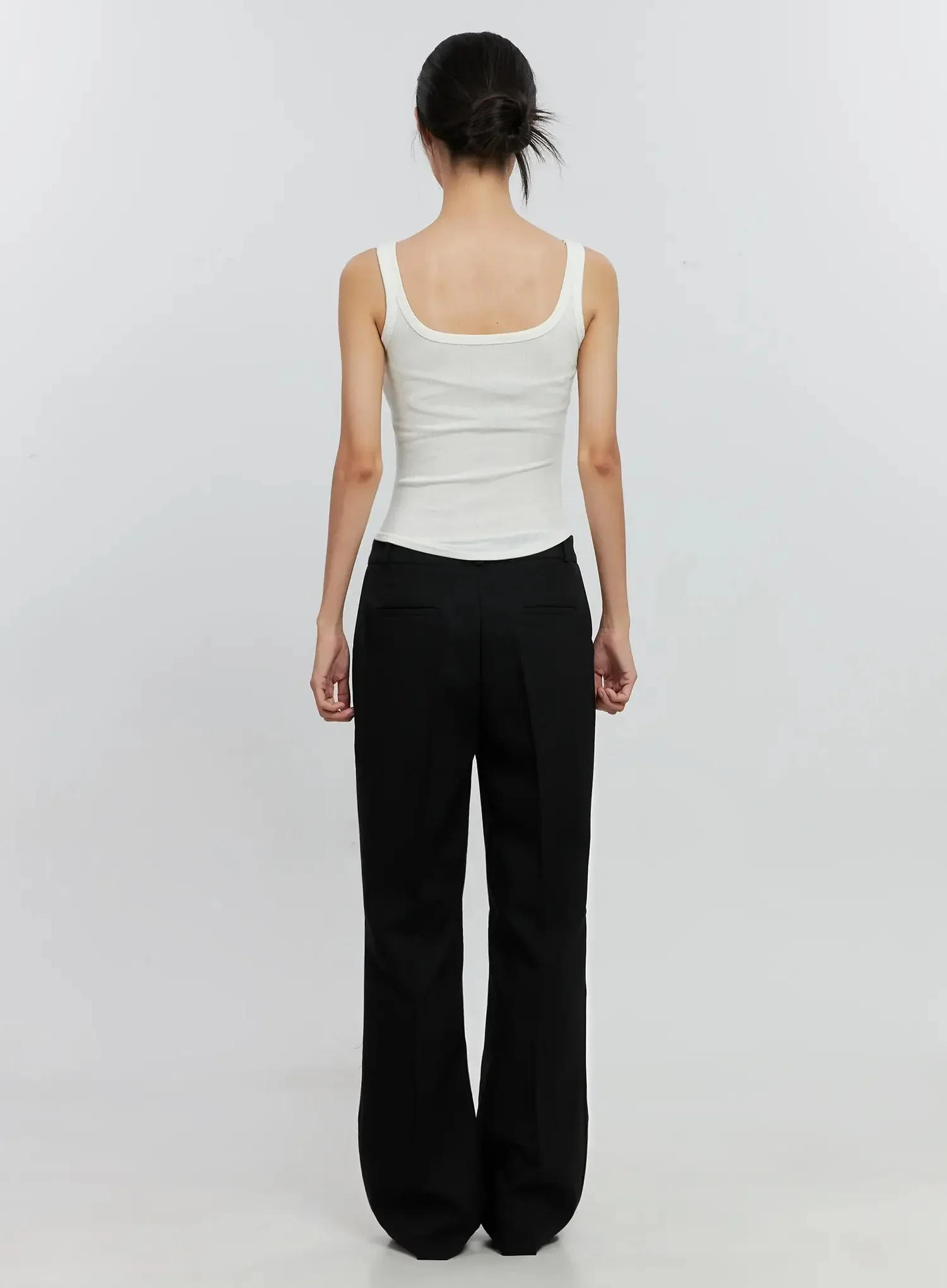 Classic Flared Slacks IS516 - Image 13