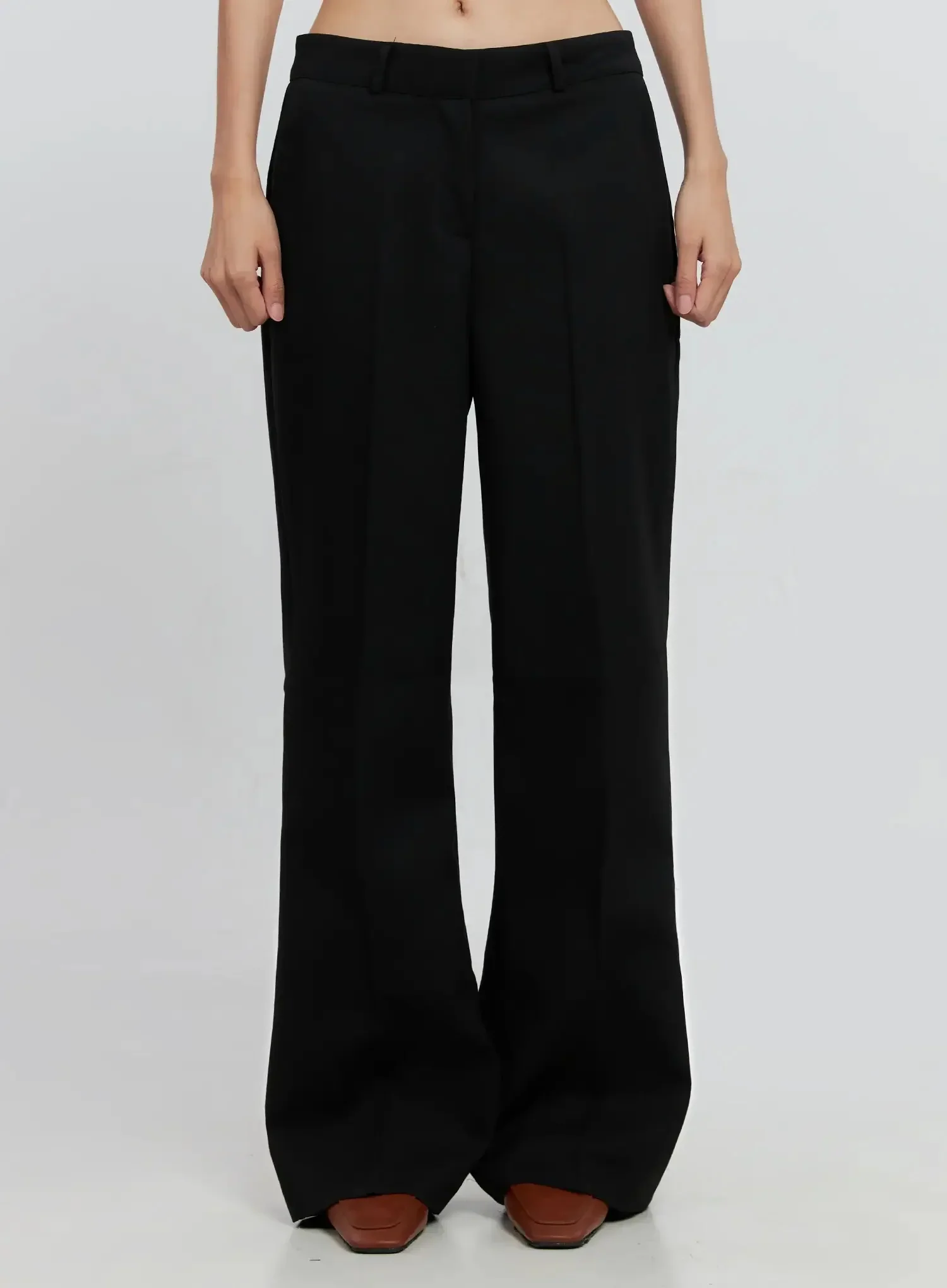 Classic Flared Slacks IS516 - Image 5
