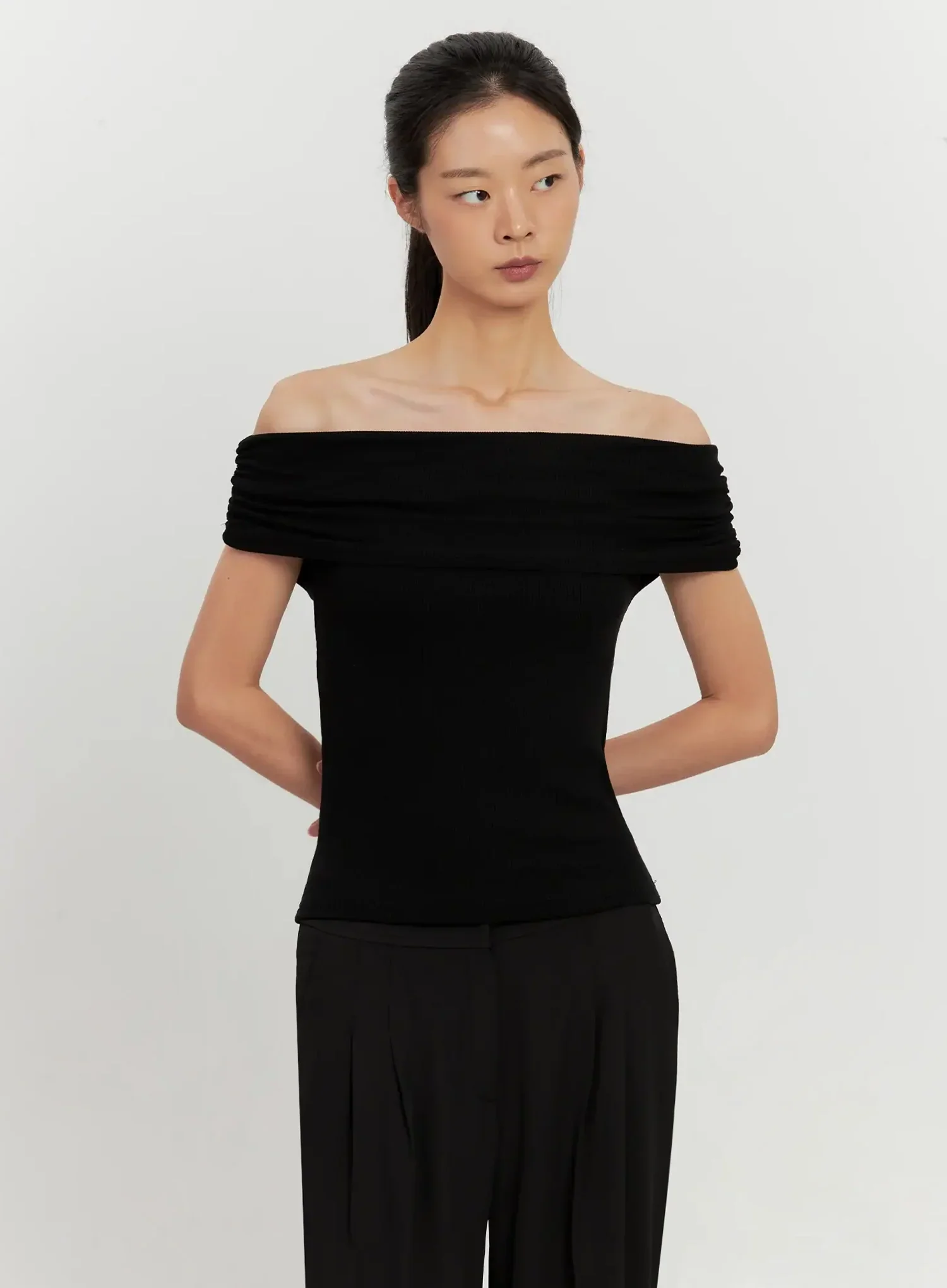 Classic Off-Shoulder Top IL528 - Image 18