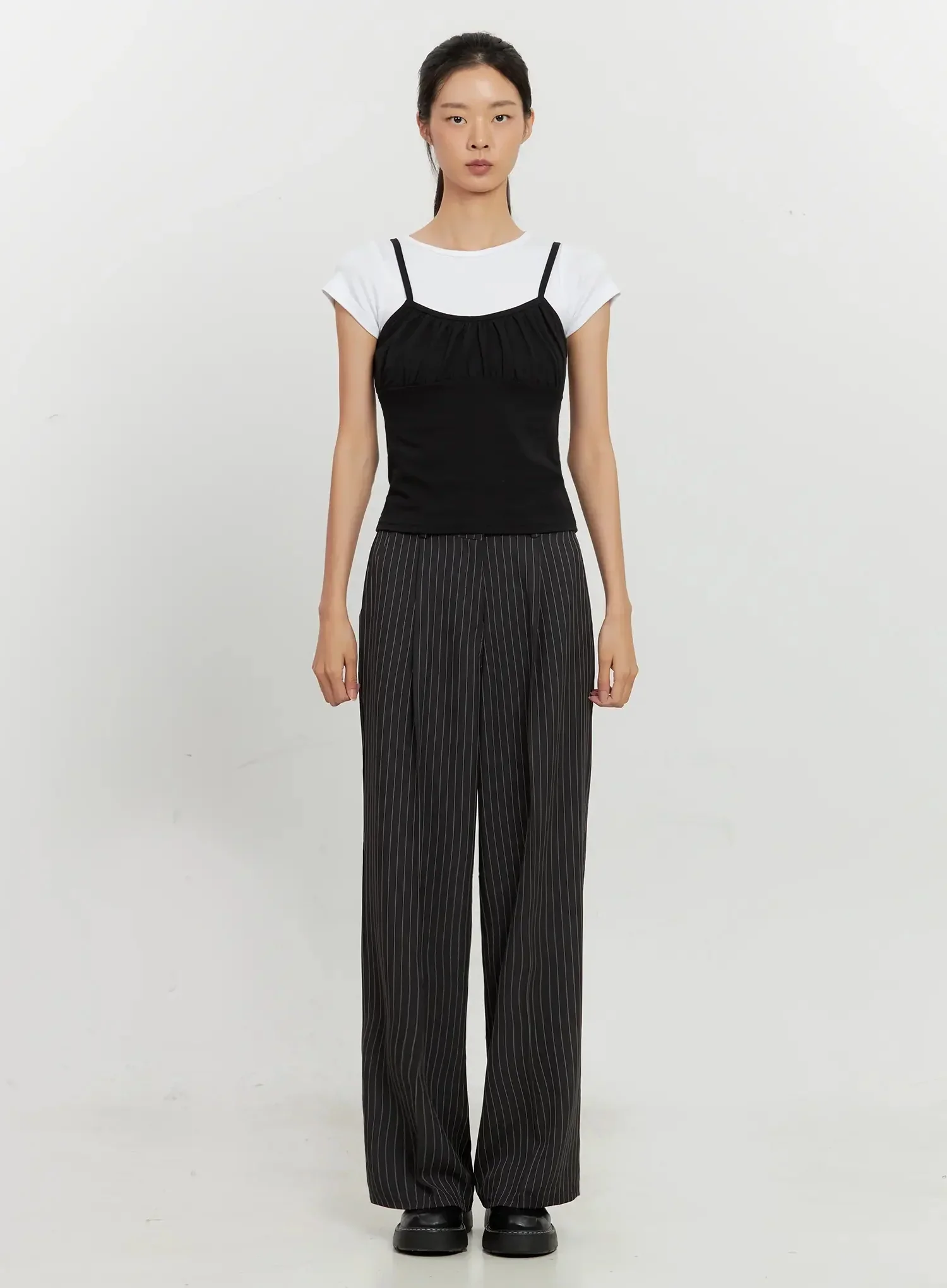 Classic Shirred Cami Top IL528 - Image 4