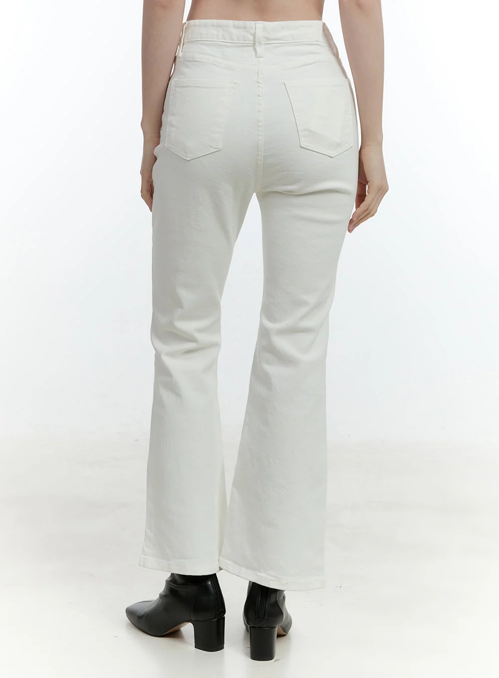 Classic Slim-Fit Bootcut Pants CF504 - Image 7