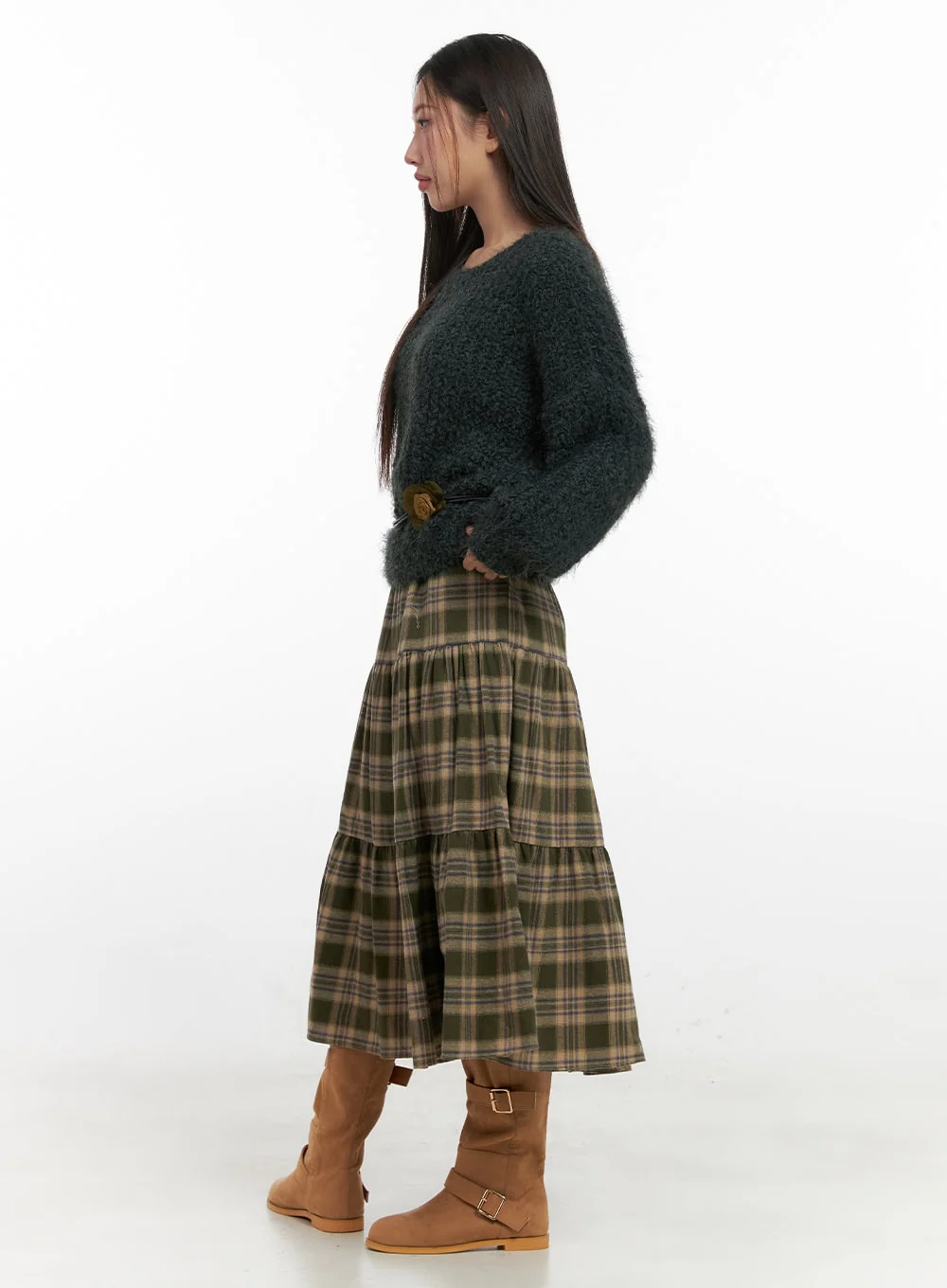 Classic Solid Long Sleeve Sweater IN415 - Image 12