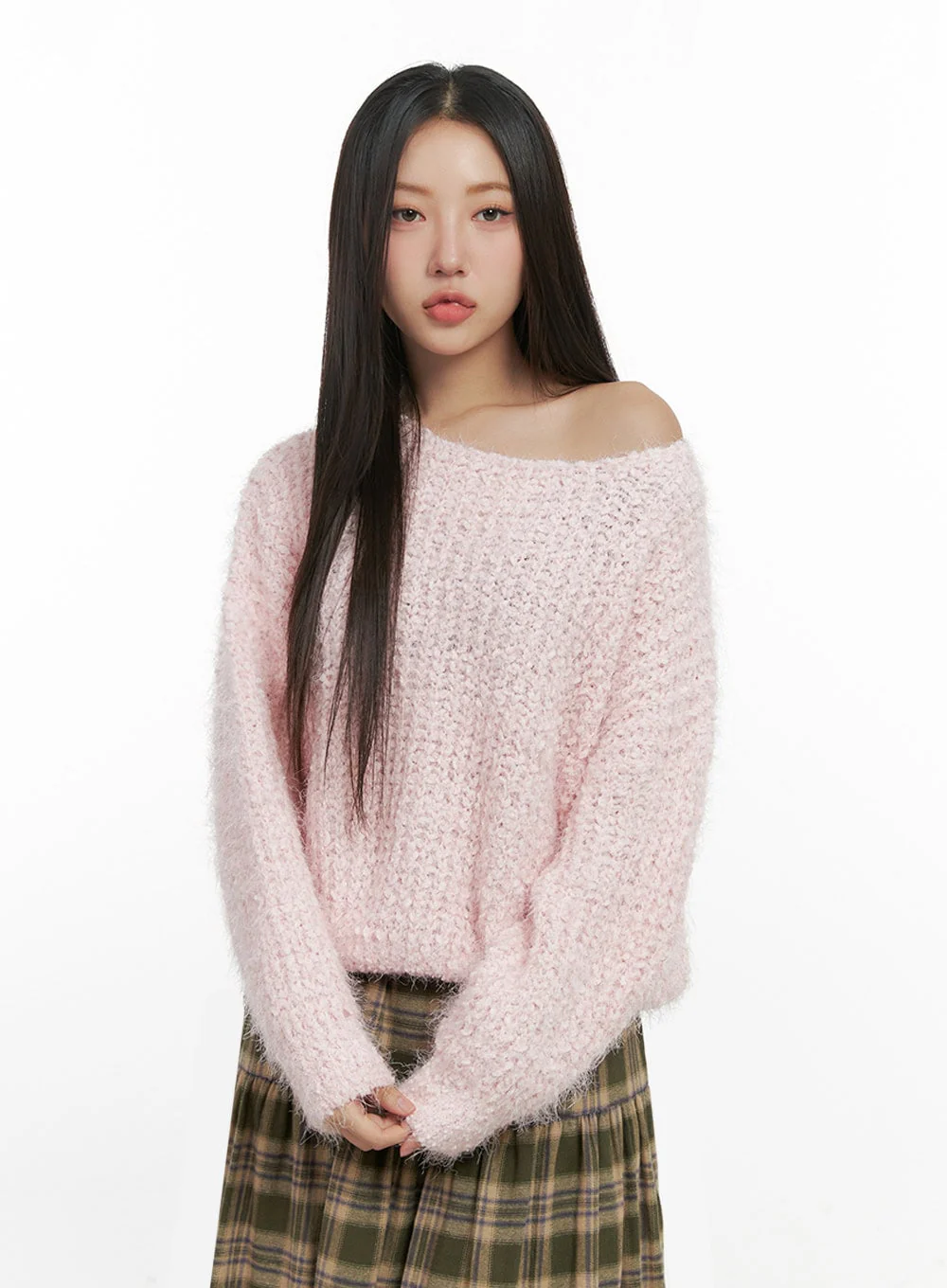 Classic Solid Long Sleeve Sweater IN415 - Image 16