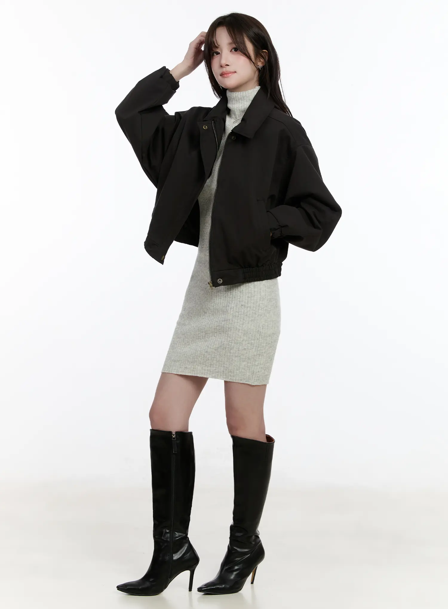 Classic Twill Collared Jacket CM505 - Image 10