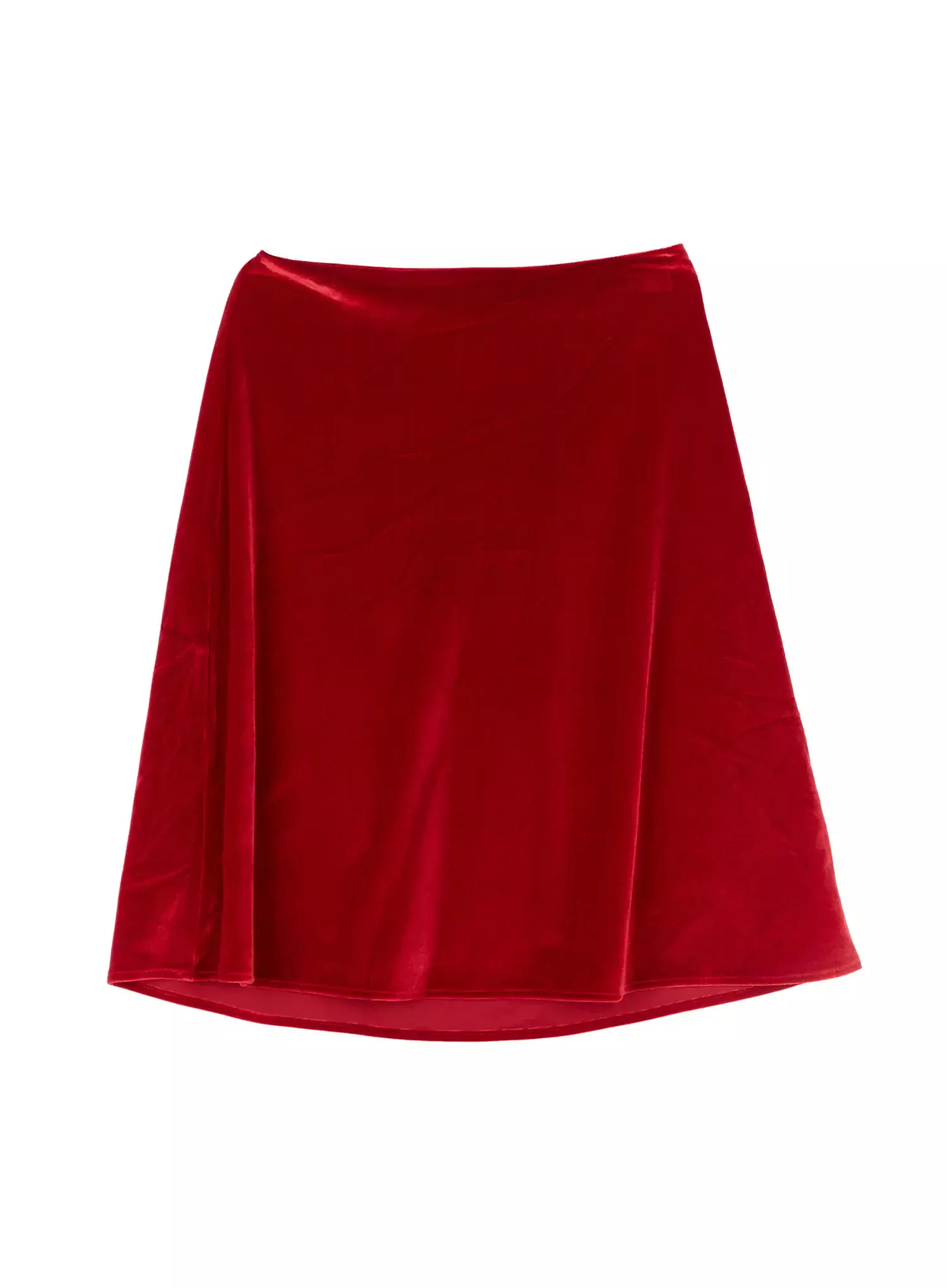 Classic Velvet Midi Skirt ID504 - Image 18
