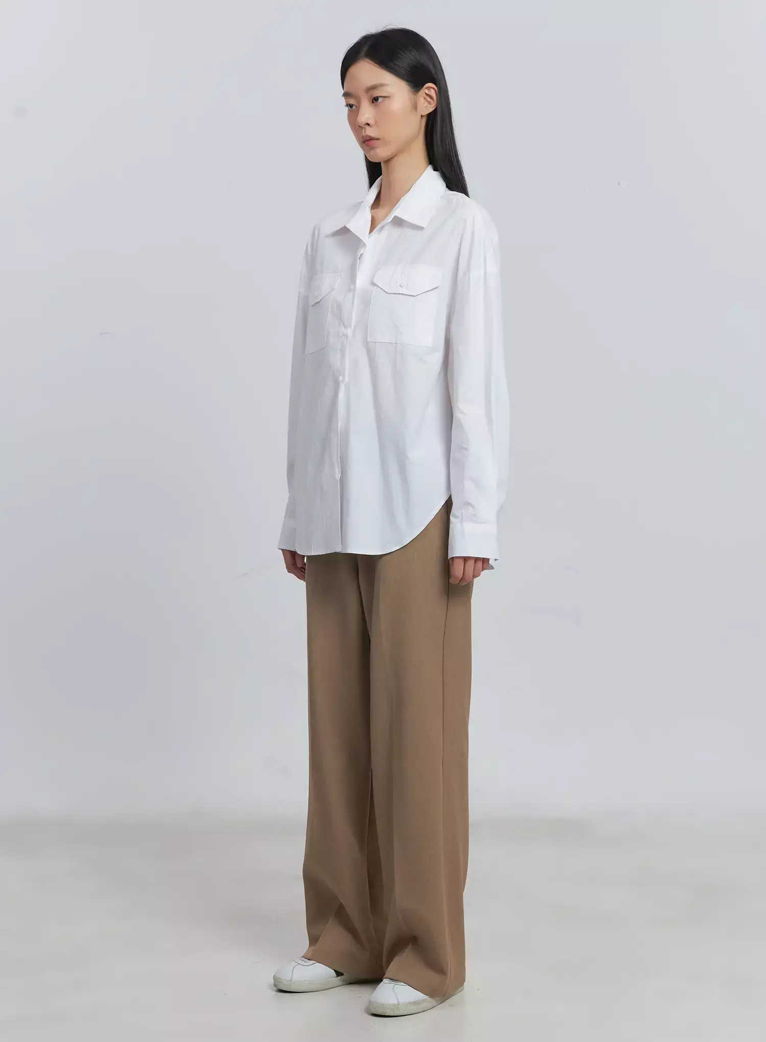 Collared Button-Up Shirt IU512 - Image 25