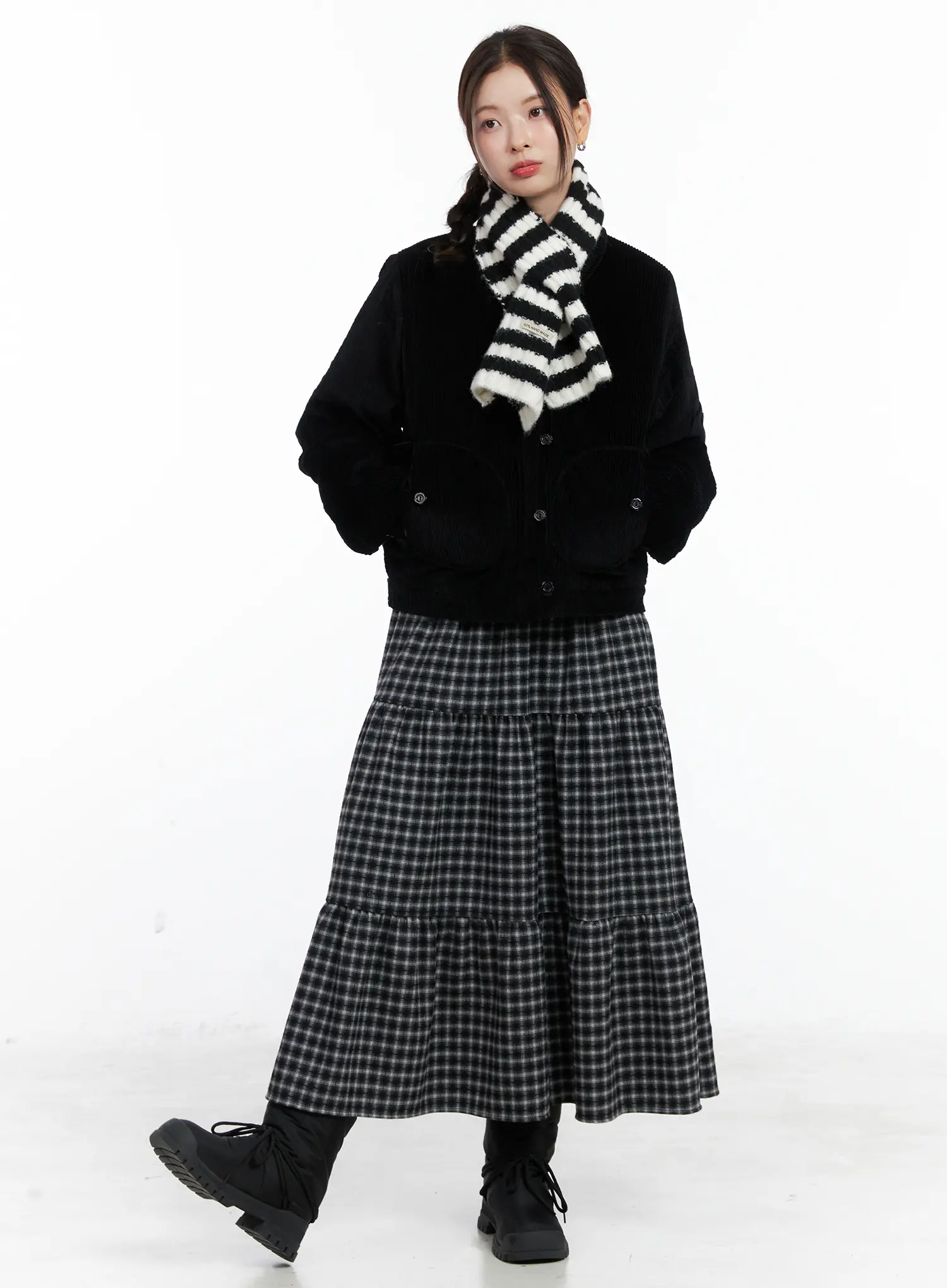 Collared Corduroy Jacket CN519 - Image 3