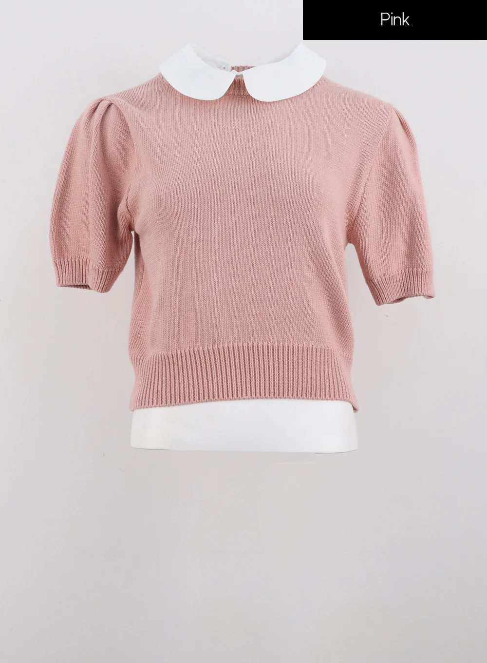 Collared Short-Sleeve Knit IG320 - Image 12