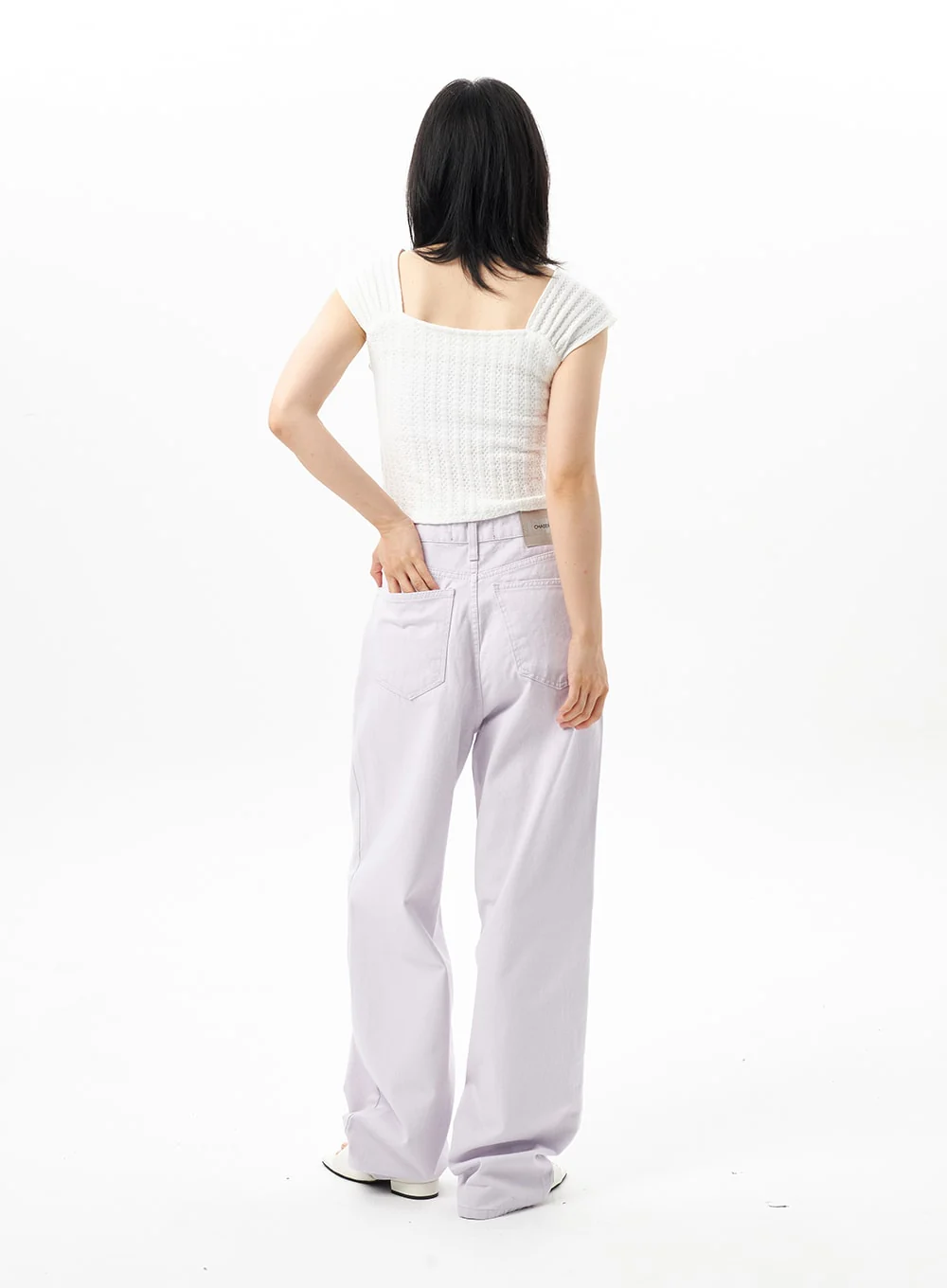 Color Wide Pants OU312 - Image 4