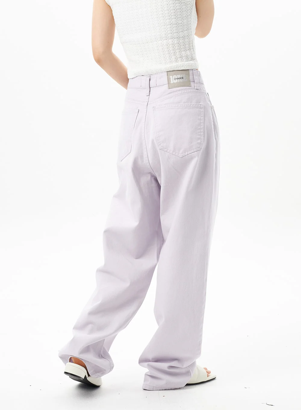 Color Wide Pants OU312 - Image 7