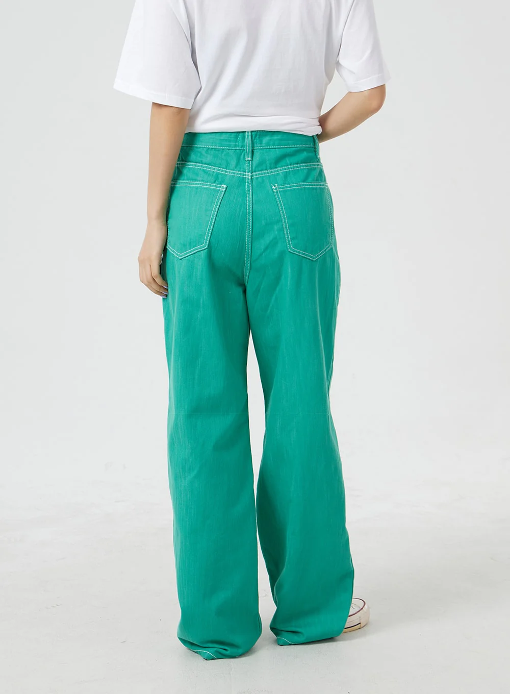Colorful Wide Leg Cotton Pants BM304 - Image 8
