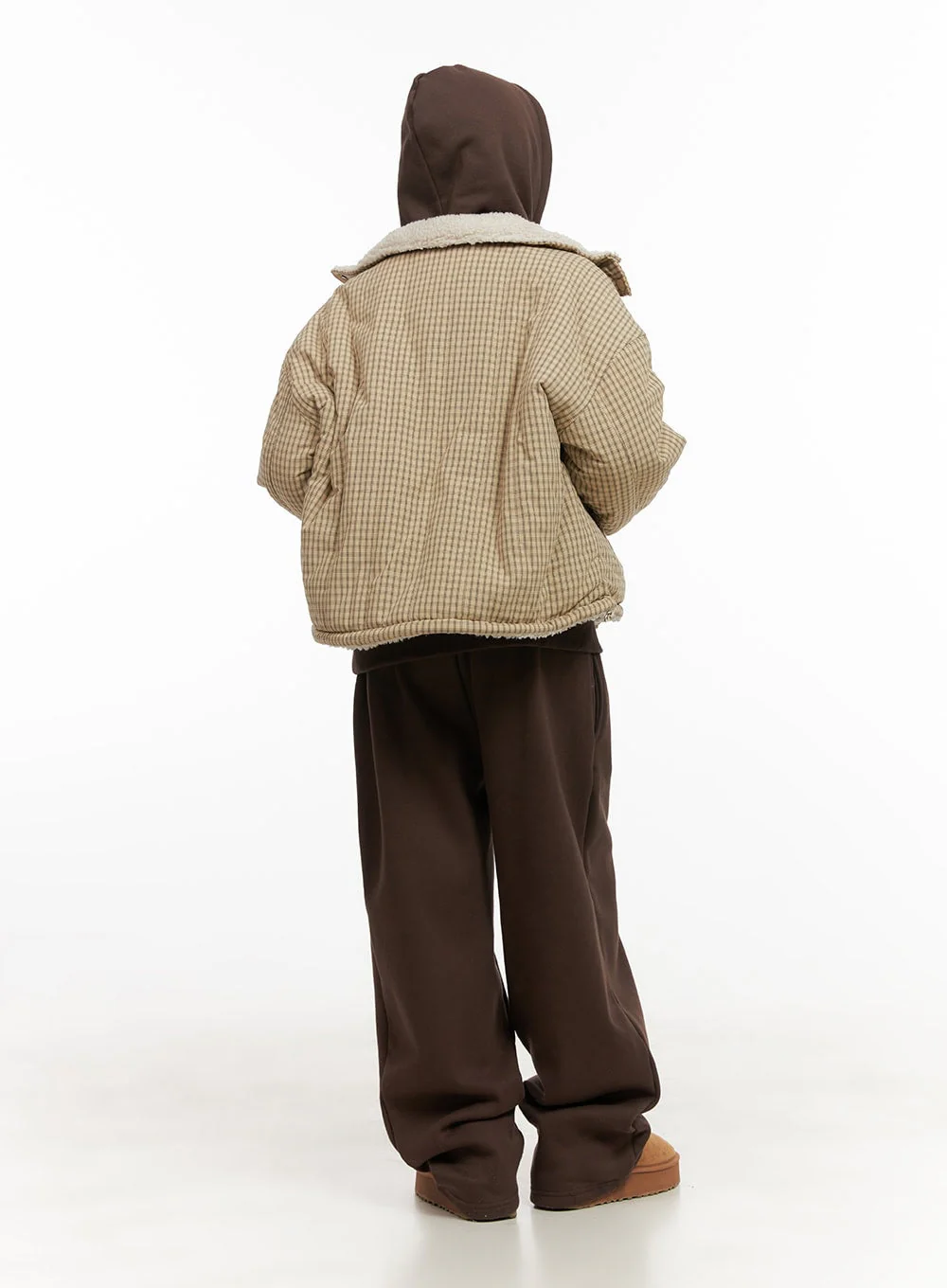 Comfy Patch Wide-Fit Sweatpants CD404 - Image 6