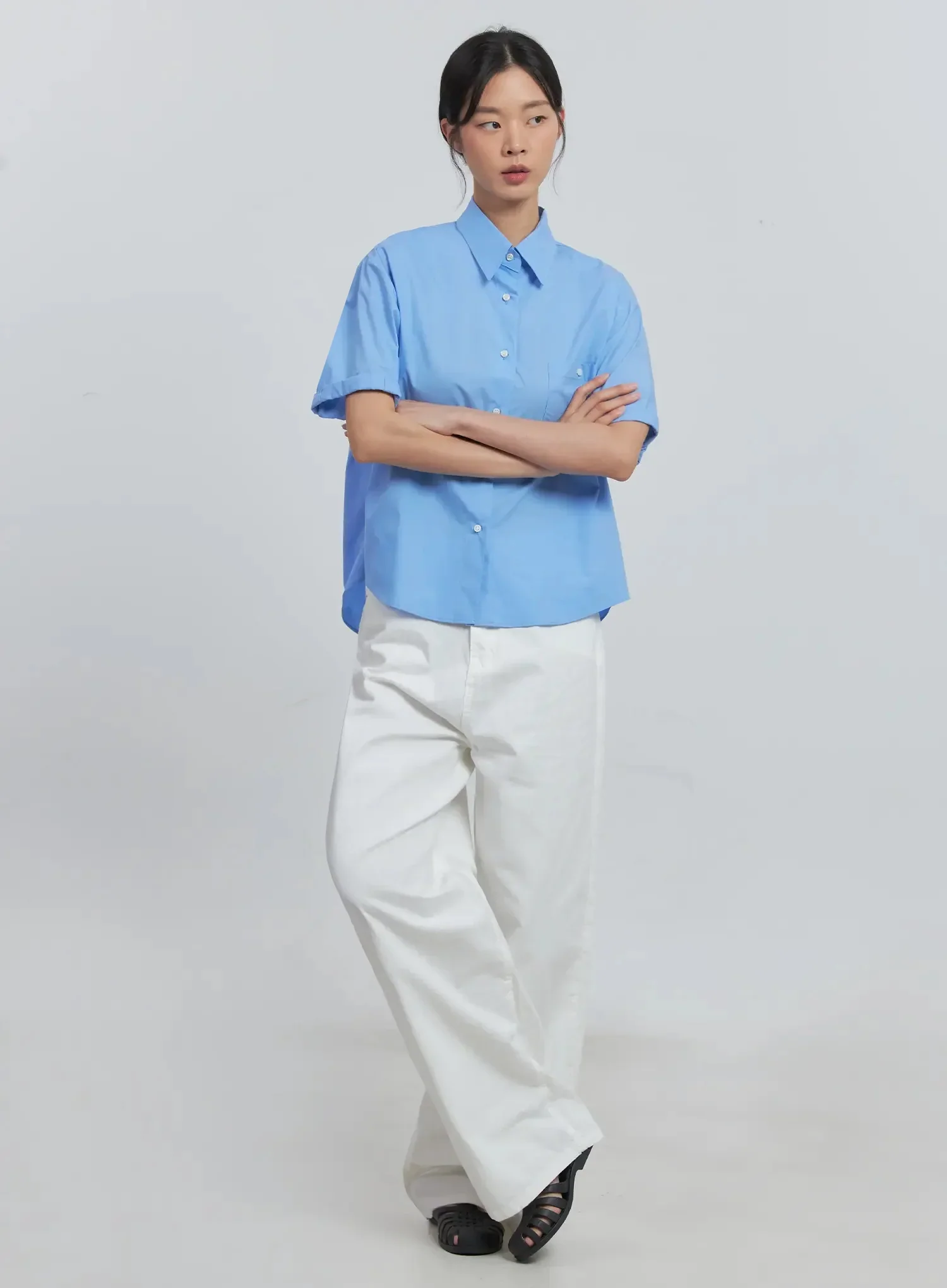 Comfy Wide-Leg Pants IU512 - Image 12