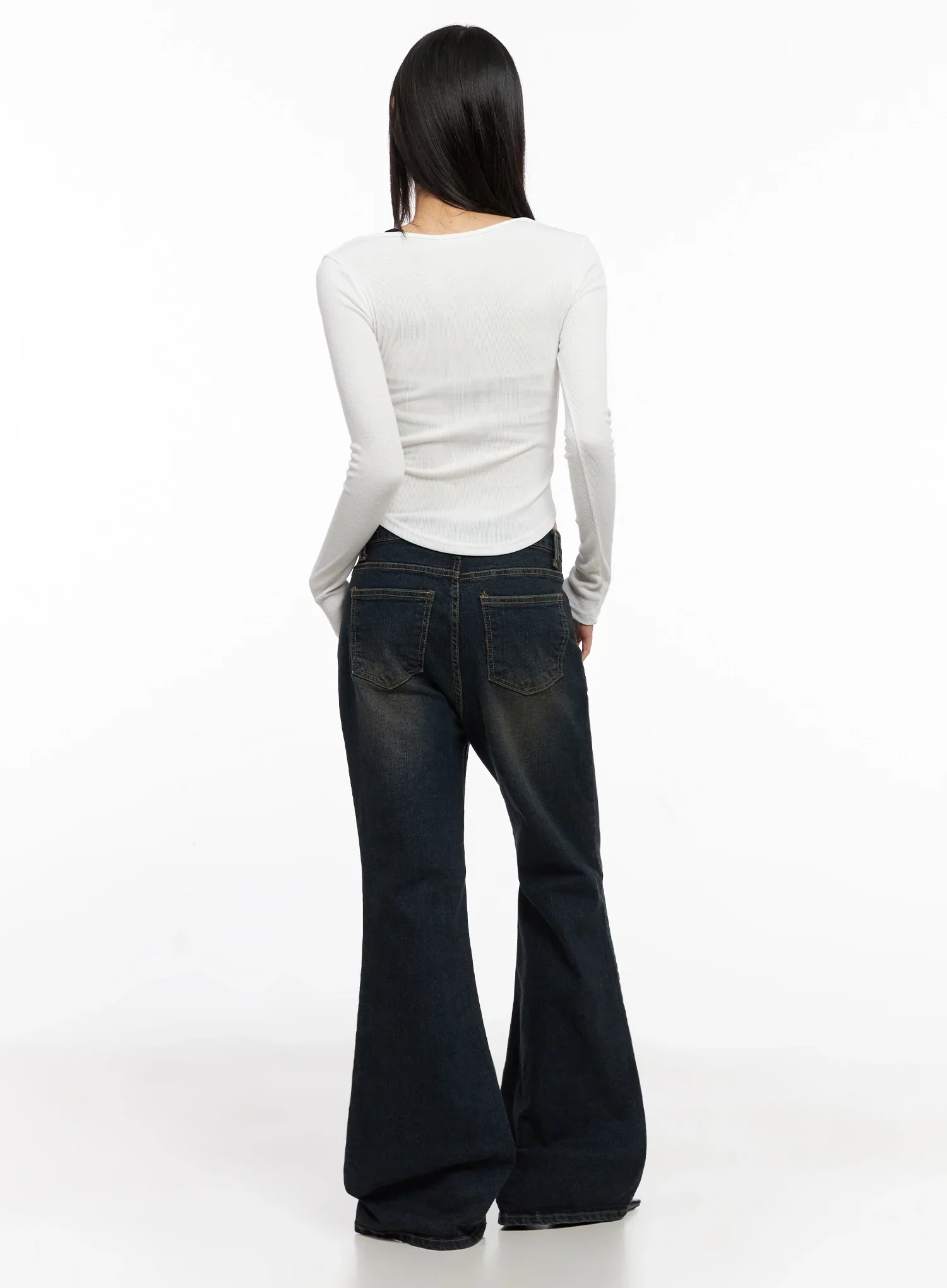 Contrast Front Ribbon Top IN503 - Image 8