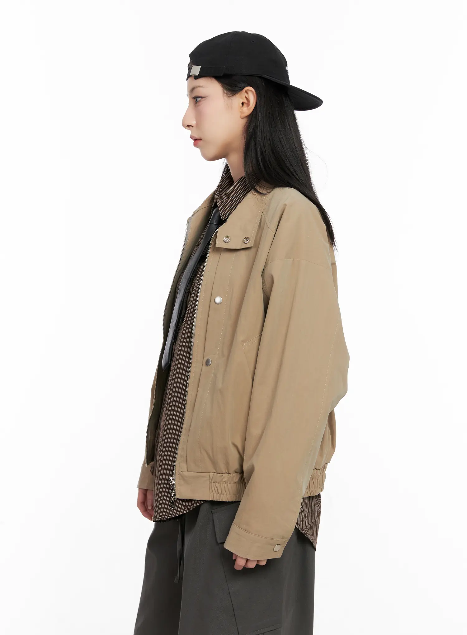 Convertible Layered Utility Jacket CG526 - Image 7