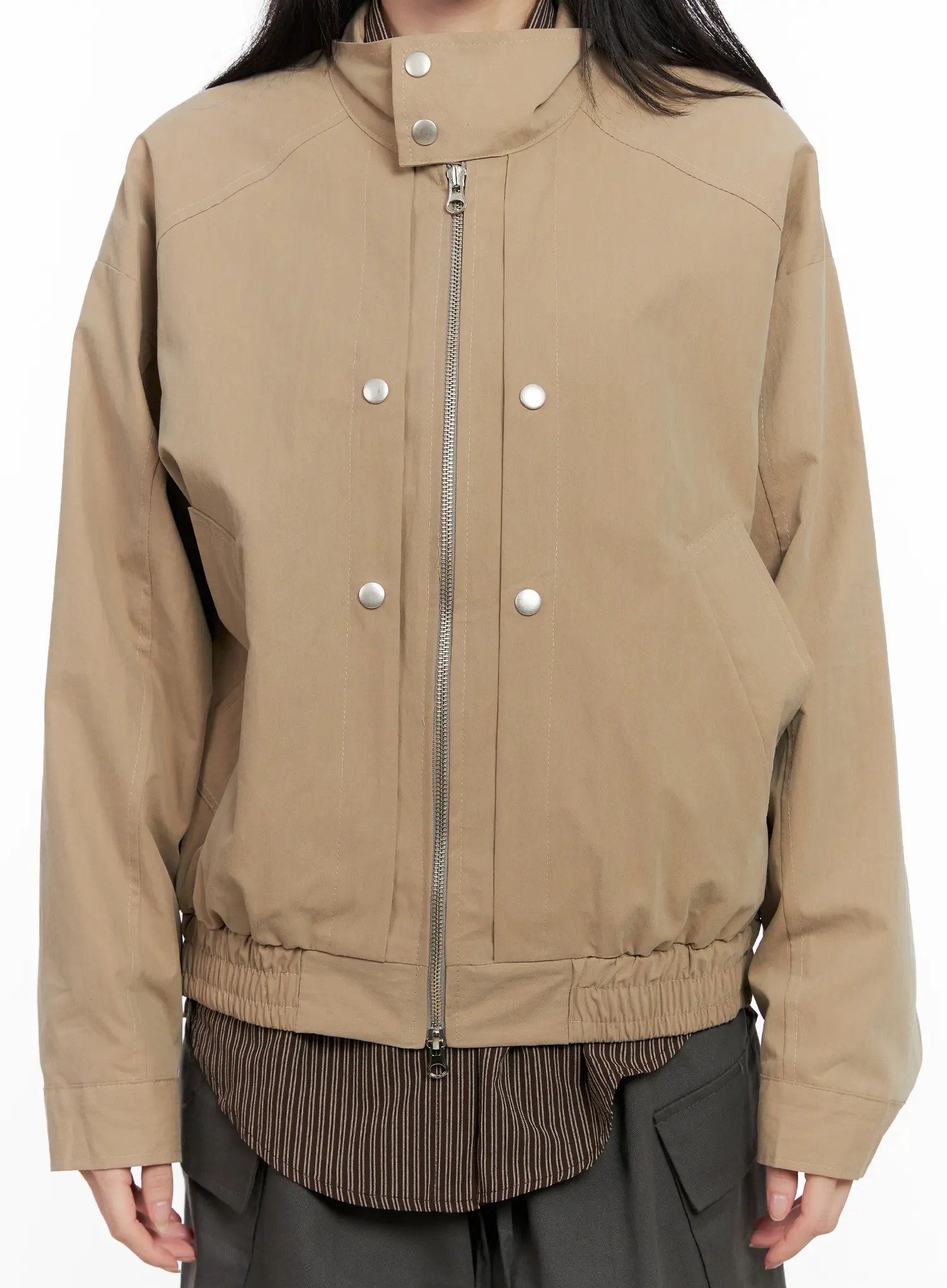 Convertible Layered Utility Jacket CG526 - Image 8