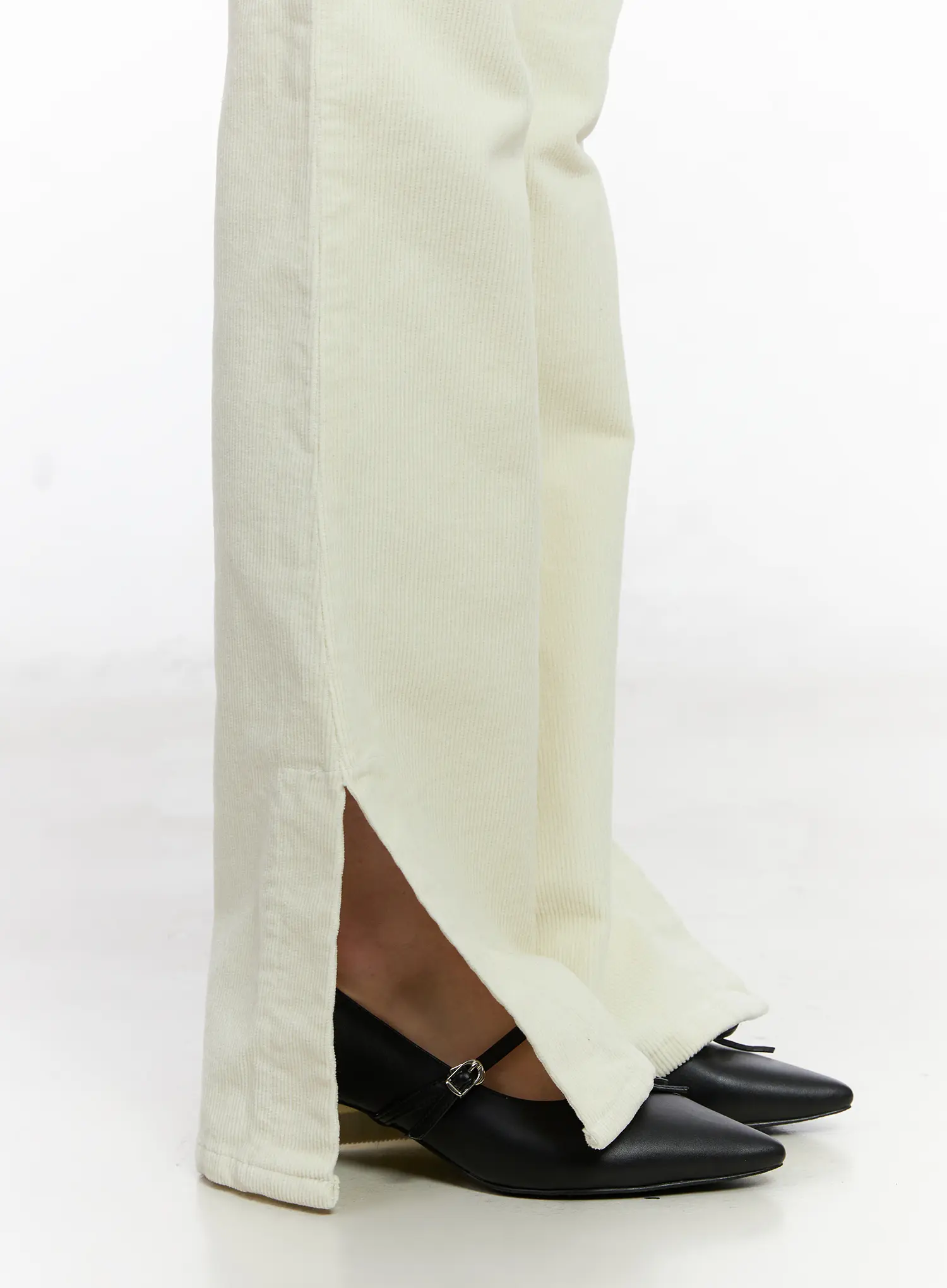 Corduroy Bootcut Pants CJ520 - Image 8