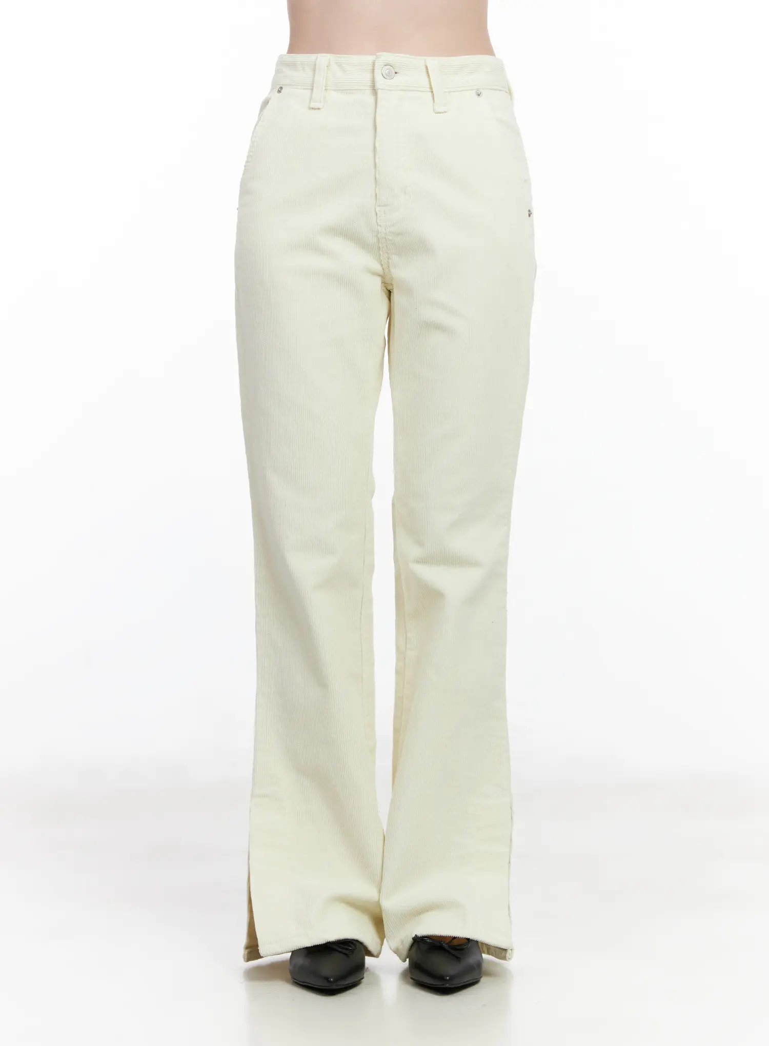 Corduroy Bootcut Pants CJ520 - Image 9