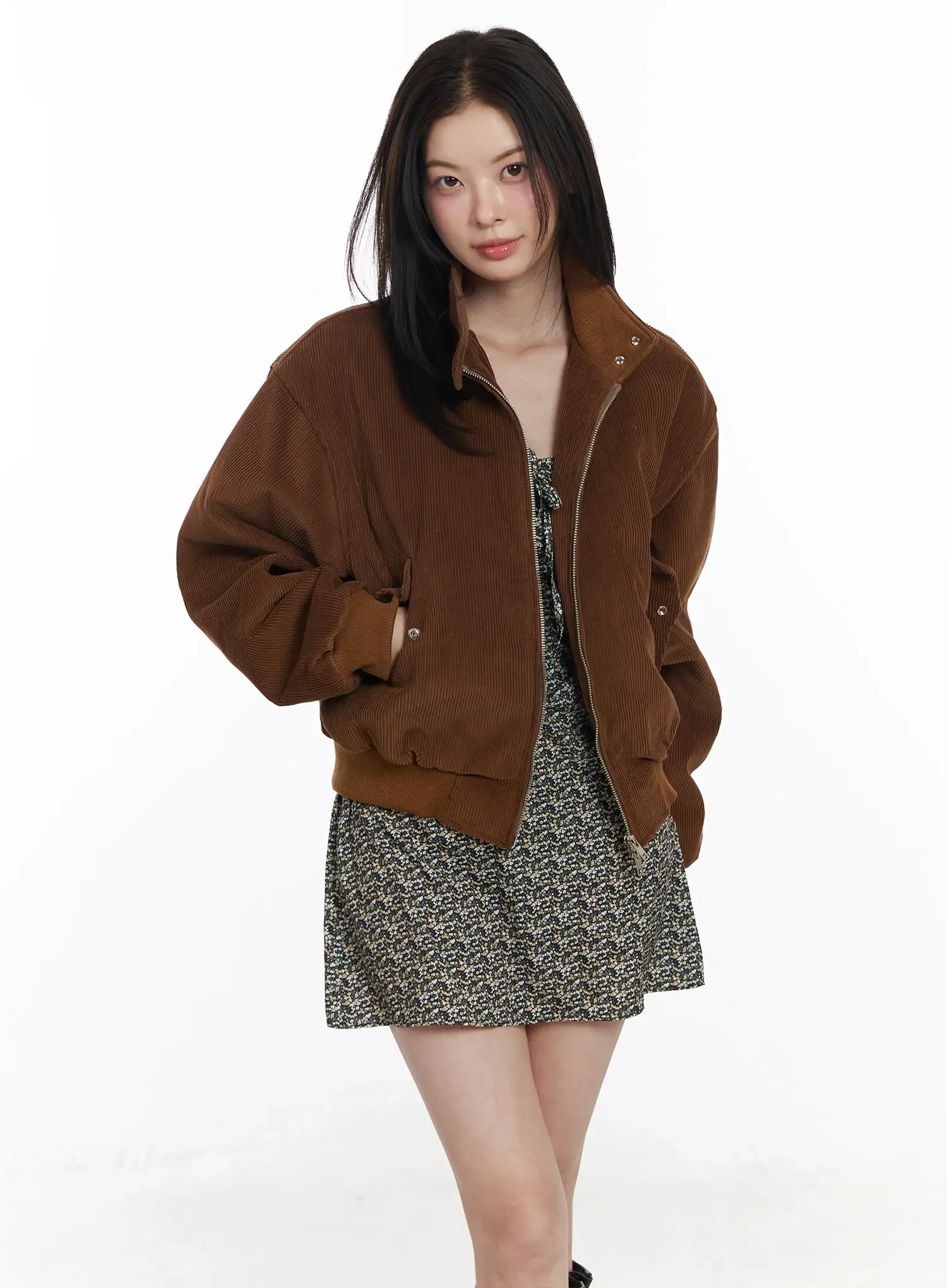 Corduroy Two-Way Jumper IF520 - Image 10