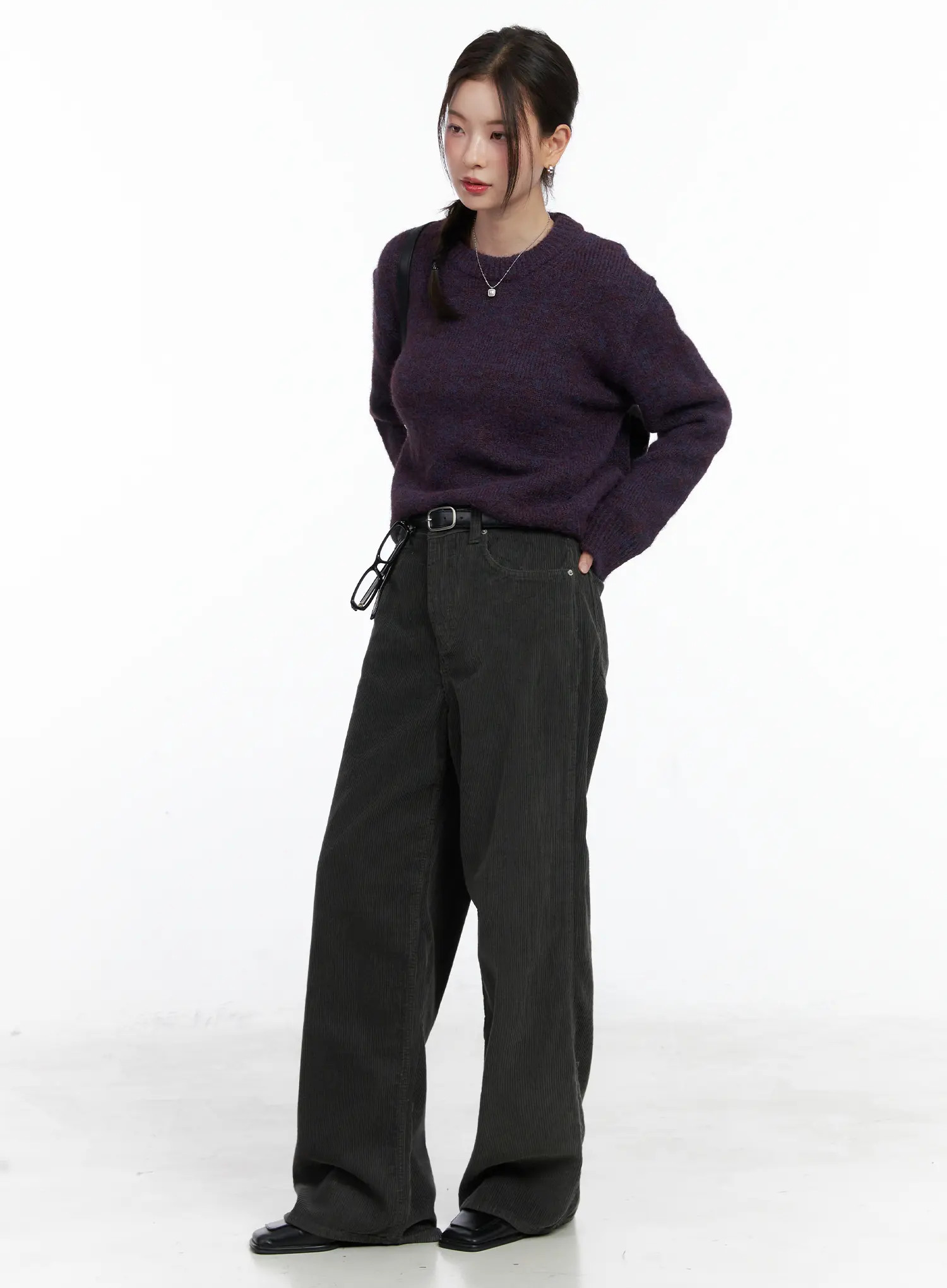 Corduroy Wide Pants CN518 - Image 4