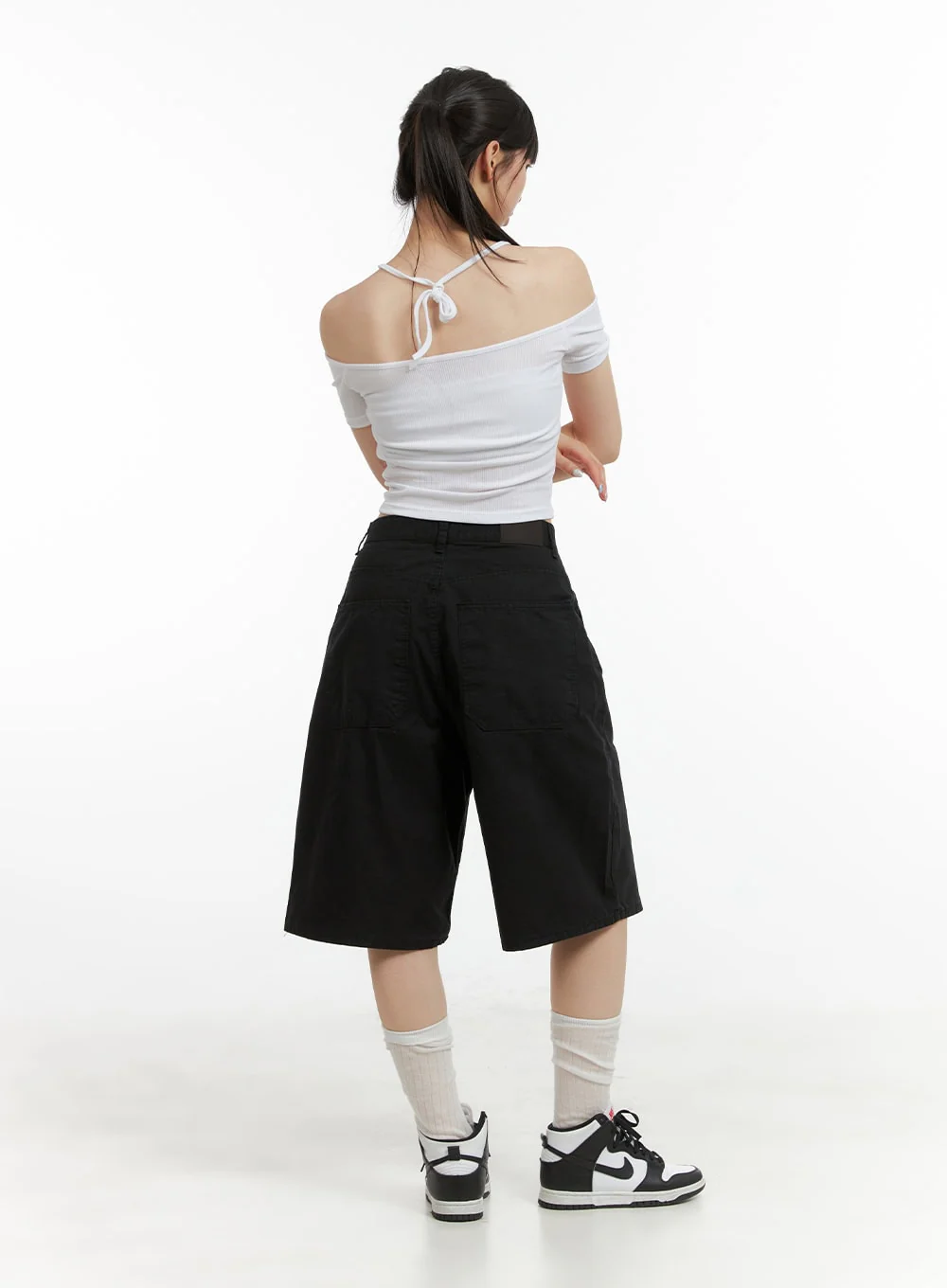 Cotton Bermuda Pants CL422 - Image 4