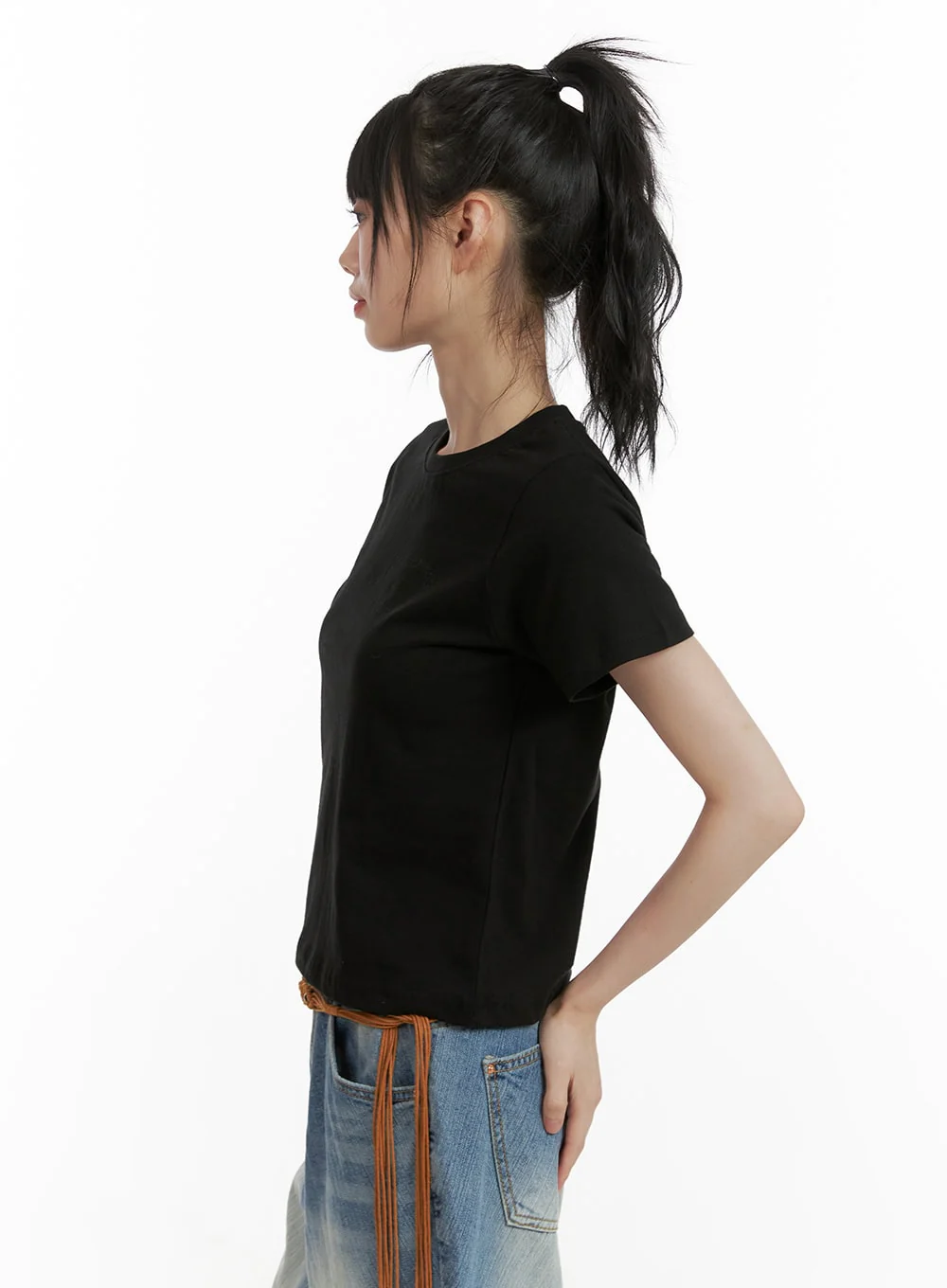 Cotton Graphic Tee CU407 - Image 3