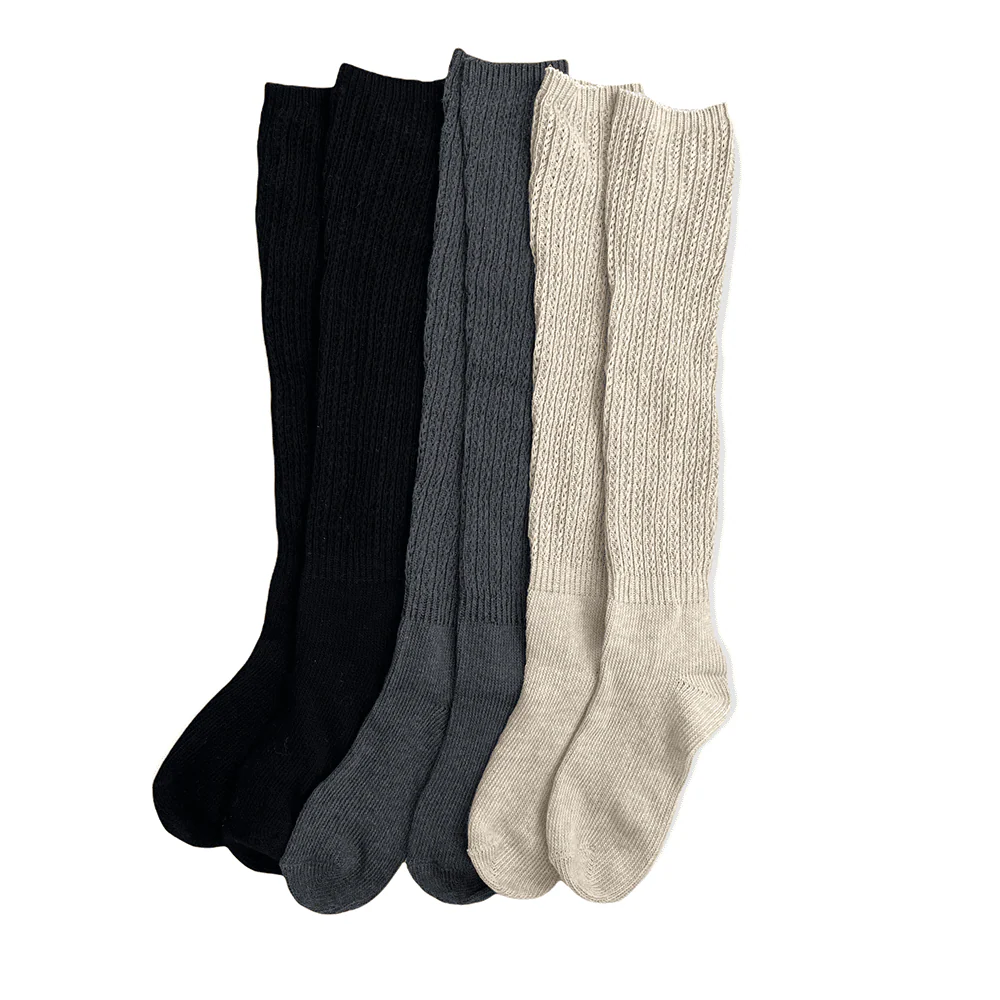 Cotton Knee Socks C2601 - Image 5
