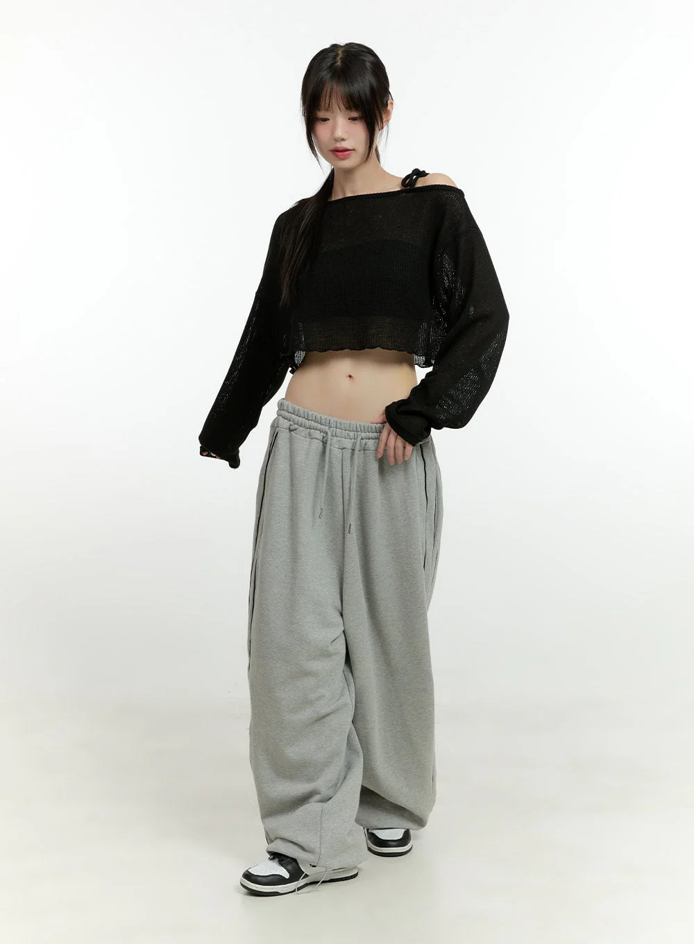 Cotton String Banded Sweatpants CG402 - Image 2