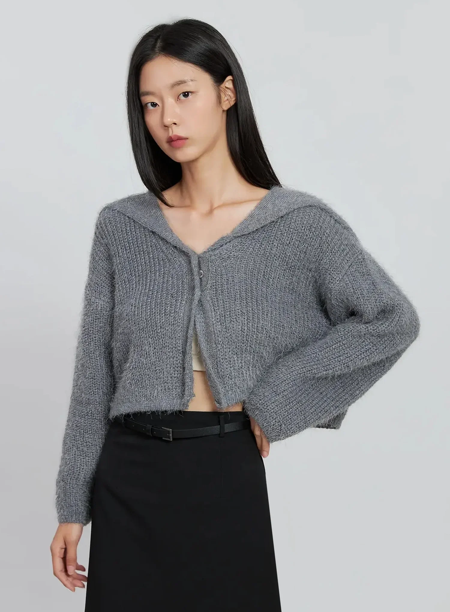 Cozy Crop Cardigan IO530 - Image 5