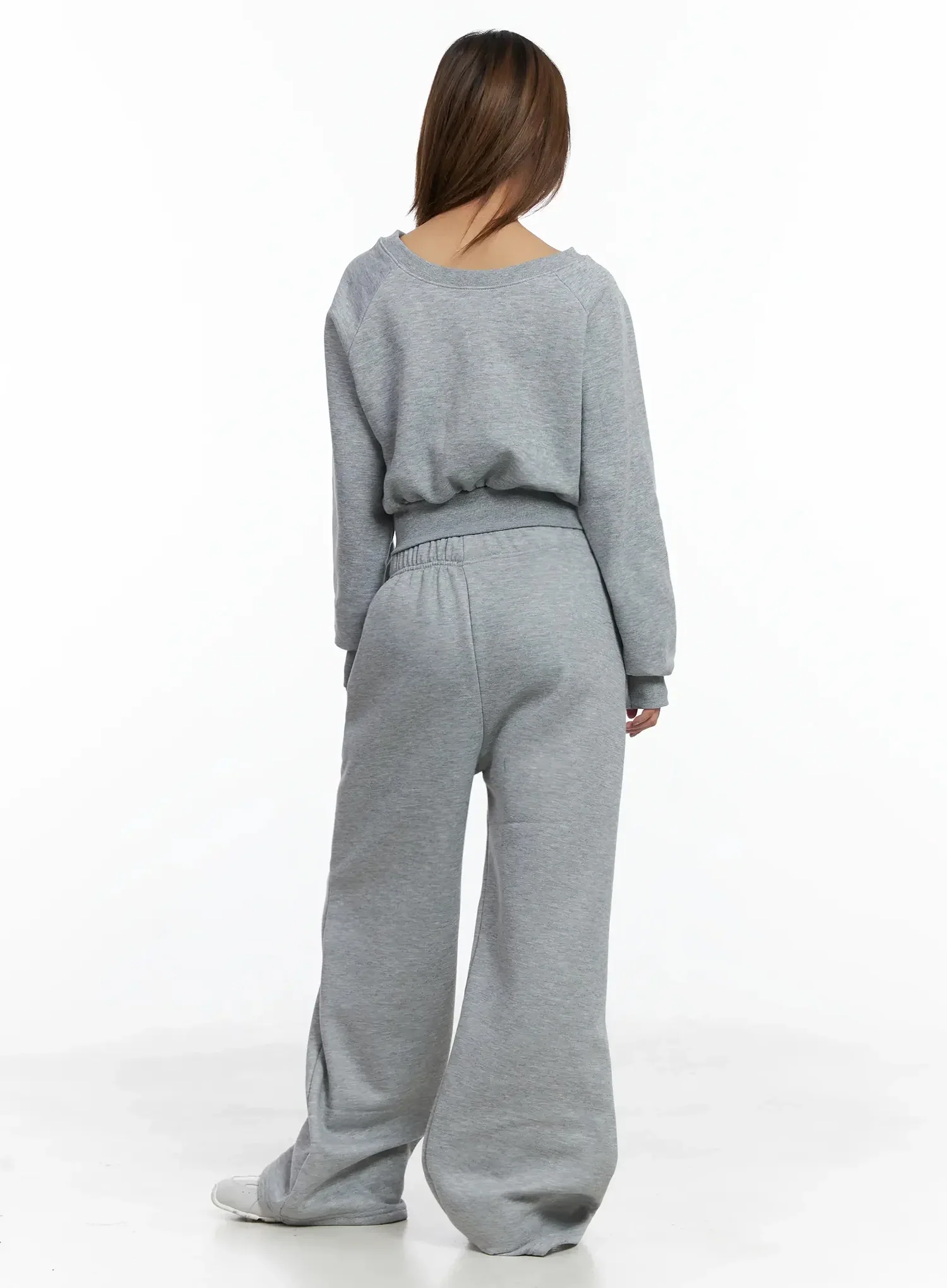 Cozy Graphic Thermal Wide-Leg Sweatpants IN528 - Image 8