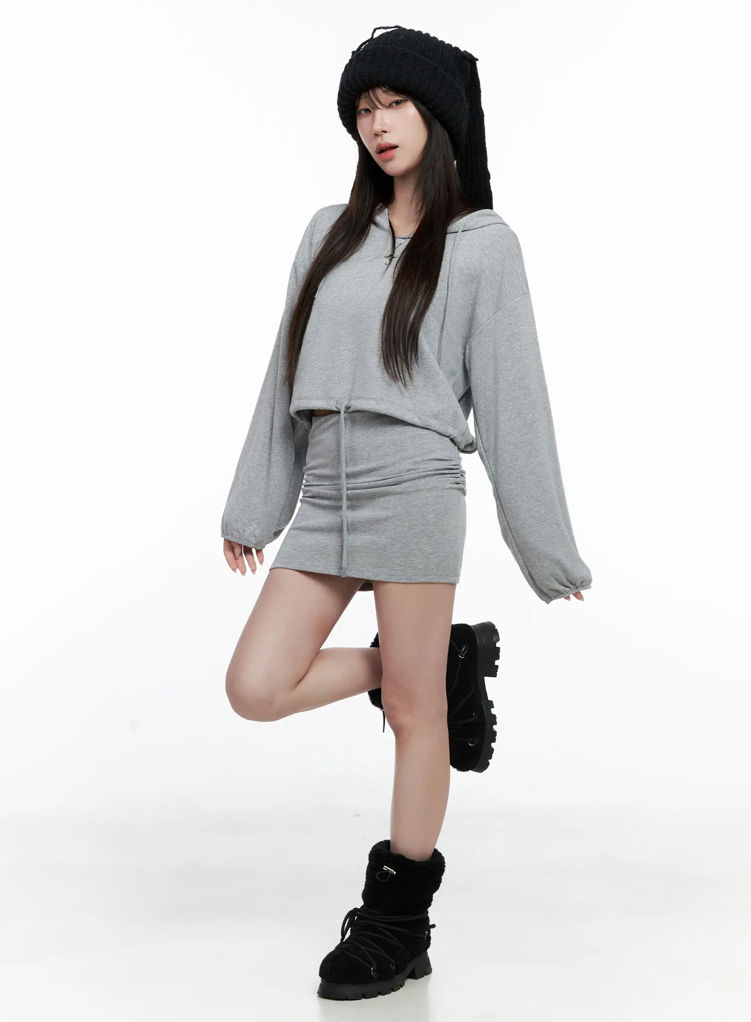 Cozy Hoodie and Skirt Co-ord CO521