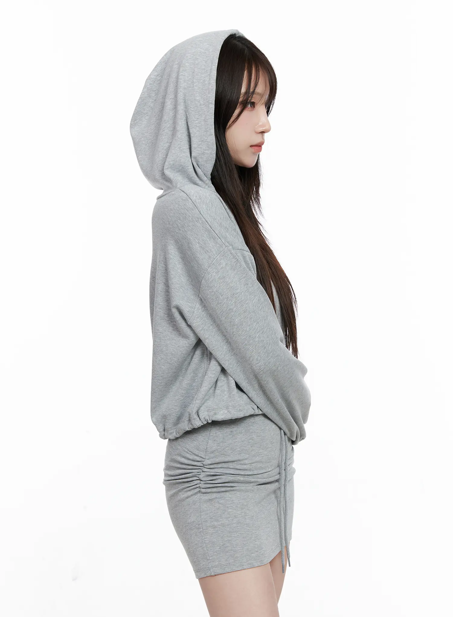 Cozy Hoodie and Skirt Co-ord CO521 - Image 6