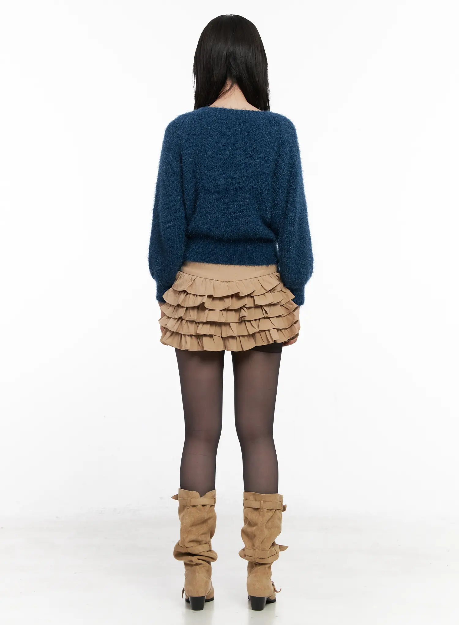 Cozy Round Neck Sweater CN512 - Image 4