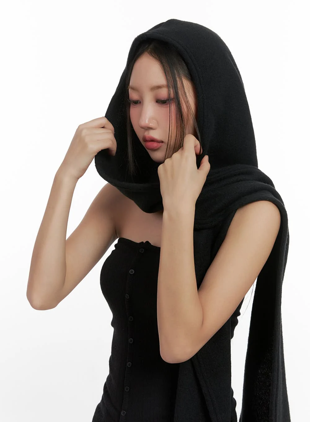 CozyHood Solid Scarf CN419 - Image 4