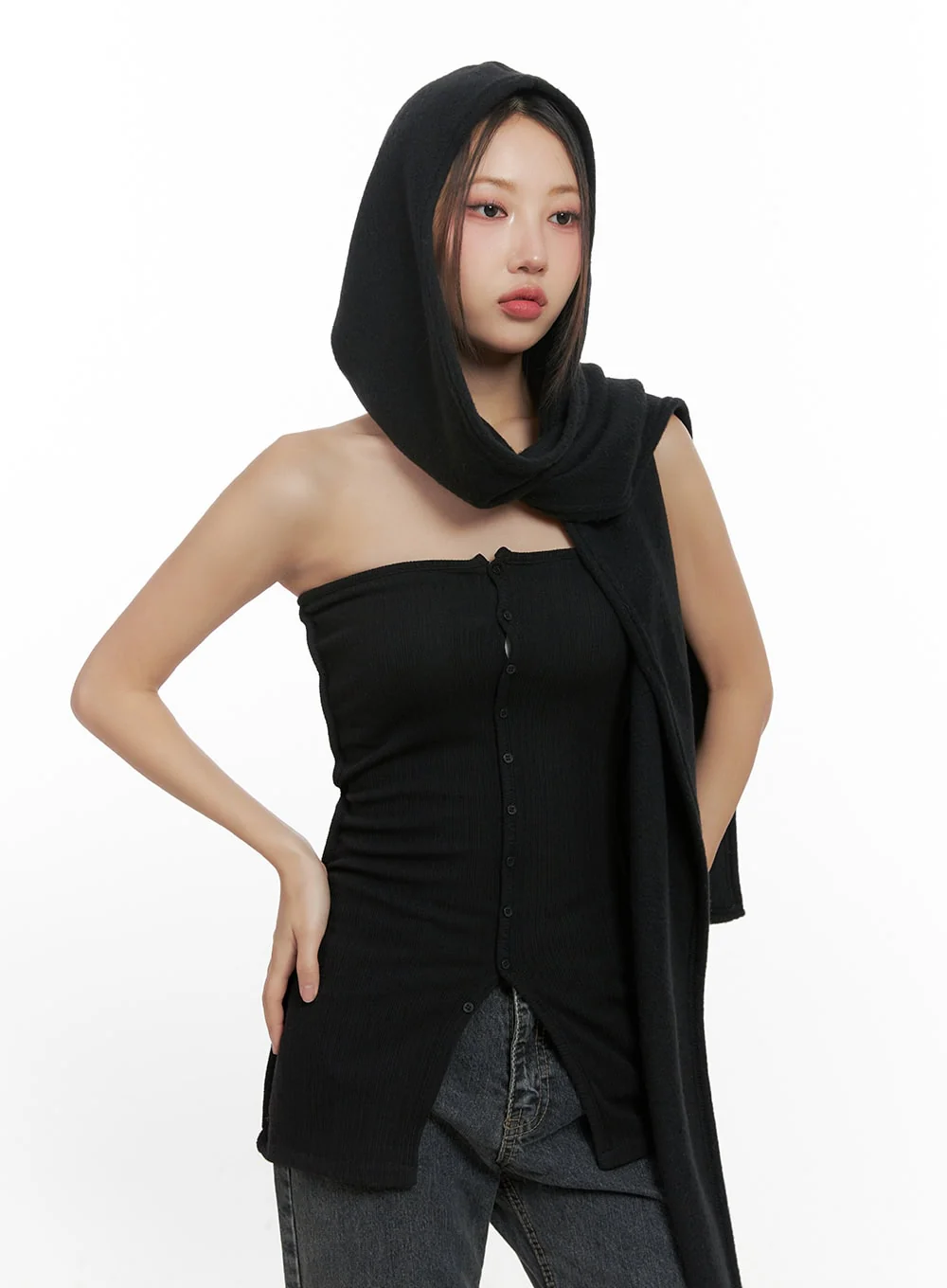 CozyHood Solid Scarf CN419 - Image 7