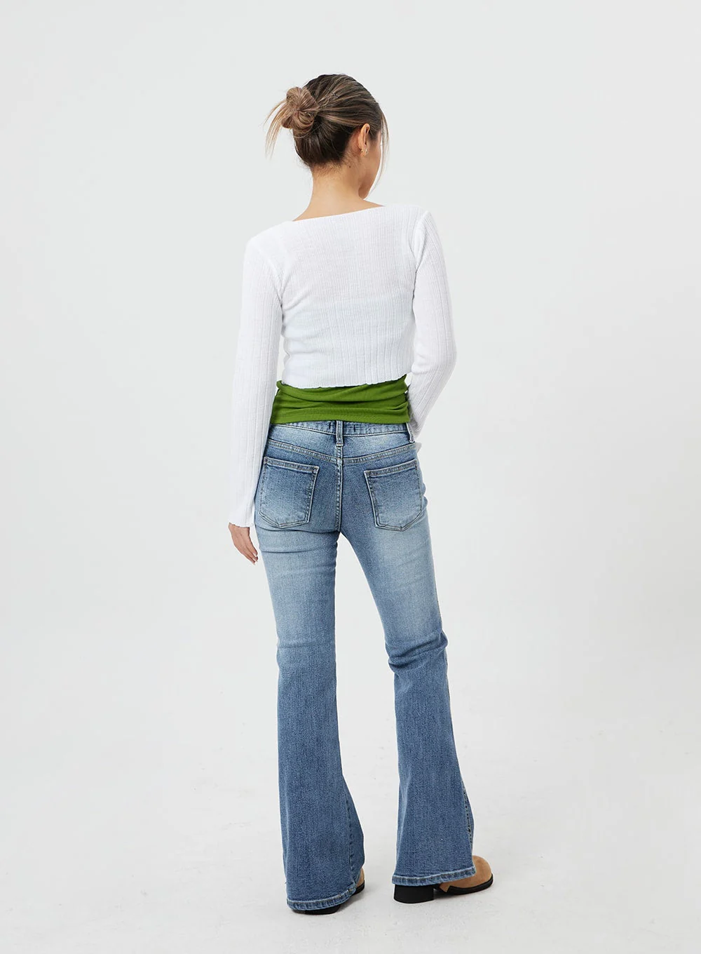 Cropped Long Sleeve Cardigan CF317 - Image 12