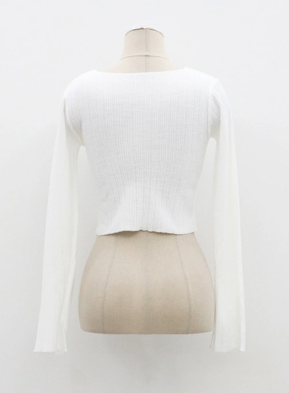 Cropped Long Sleeve Cardigan CF317 - Image 15